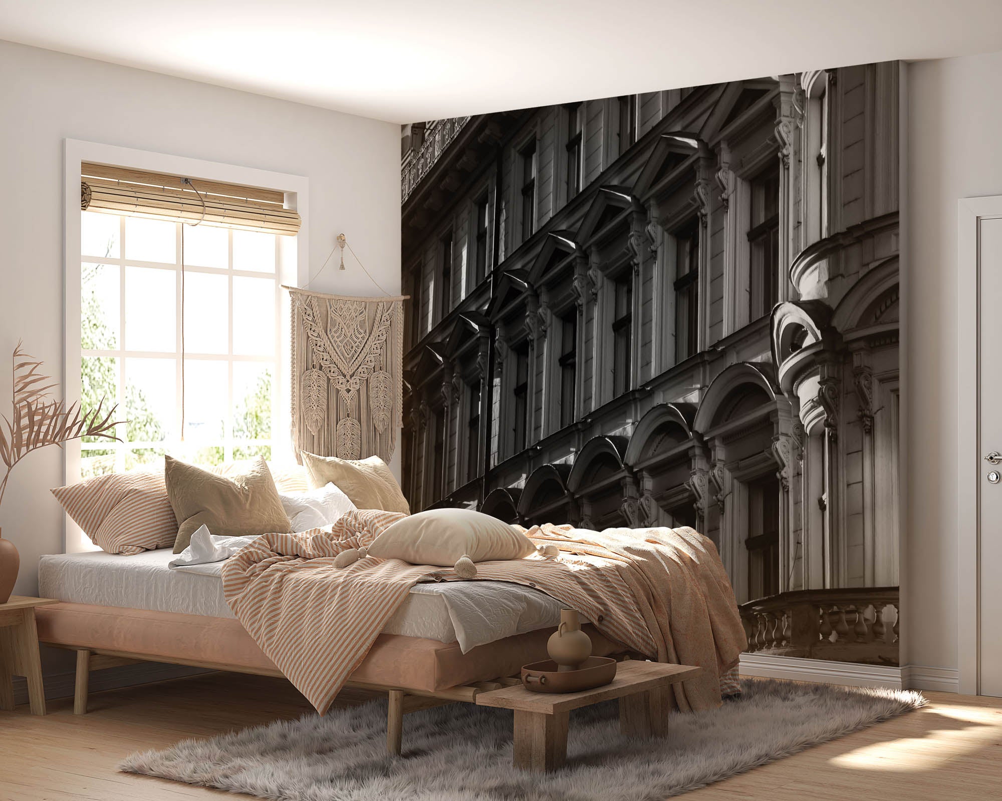 Oud gebouw- LW00009 Fotobehang