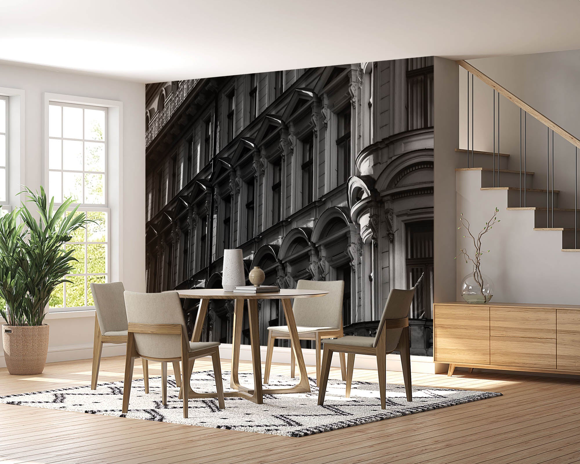 Oud gebouw- LW00009 Fotobehang