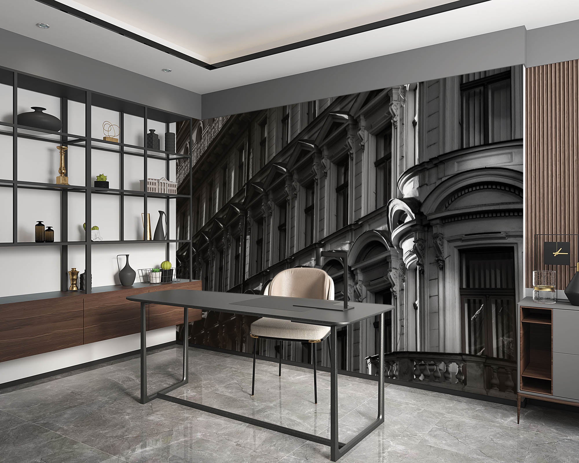 Oud gebouw- LW00009 Fotobehang