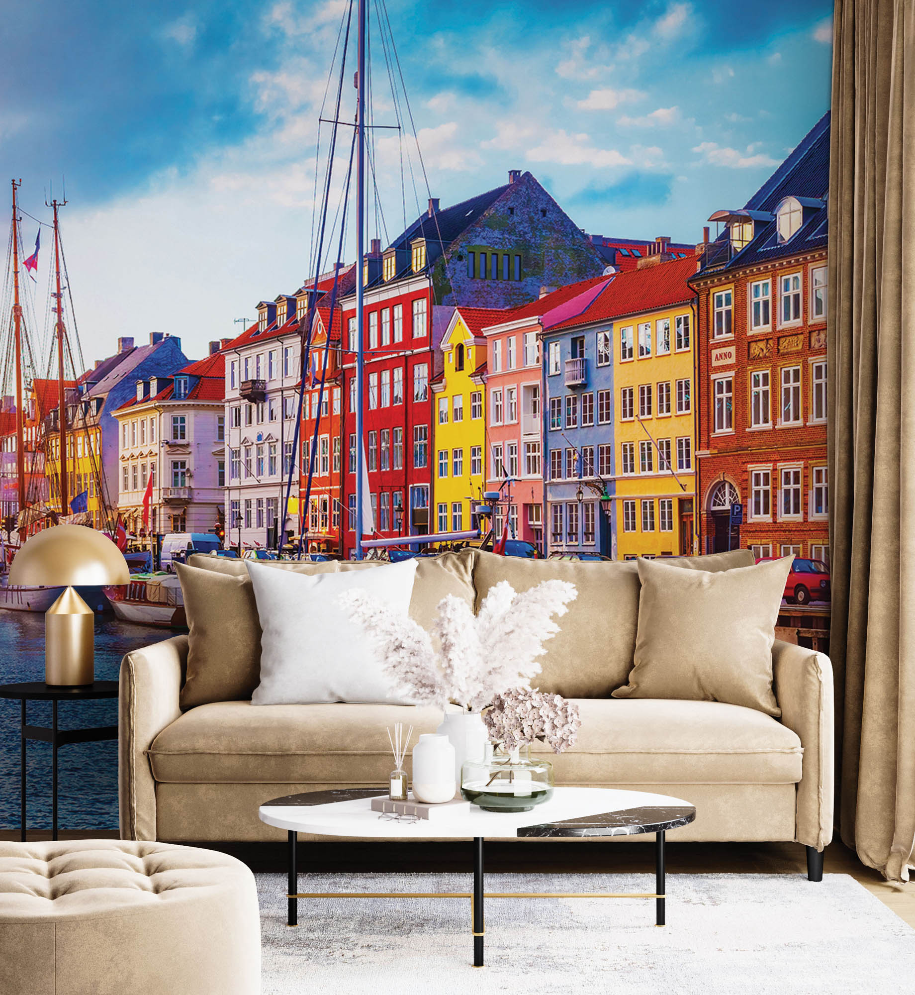 Pier in Kopenhagen - LW00389 Fotobehang