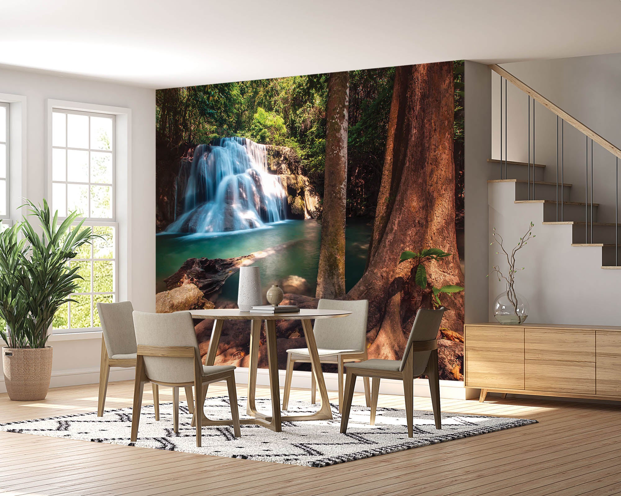 Prachtige waterval - LW00290 Fotobehang