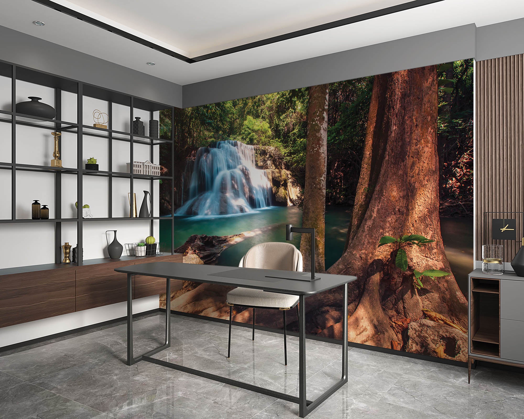 Prachtige waterval - LW00290 Fotobehang