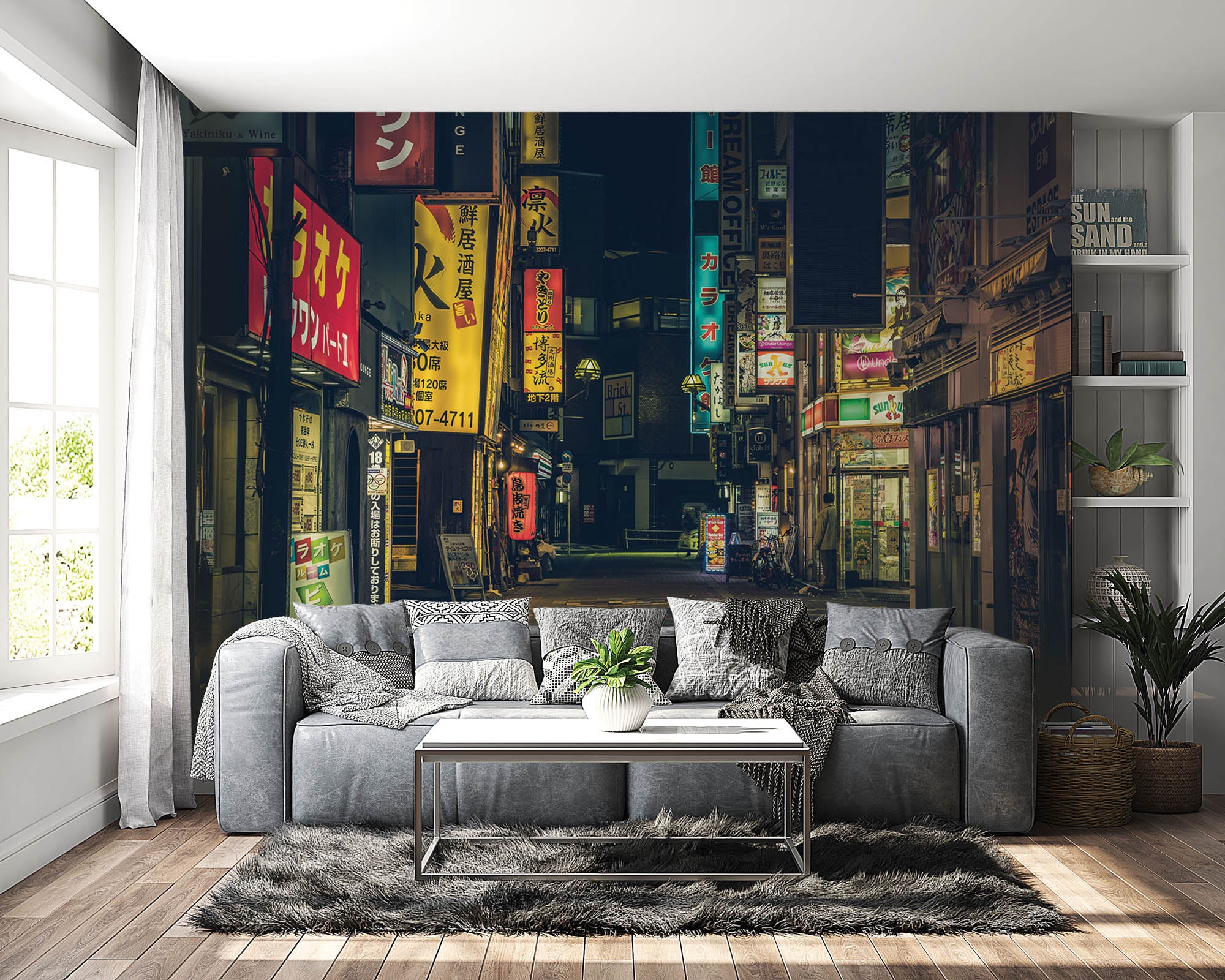 Reclame uitingen Tokyo- LW00081 Fotobehang