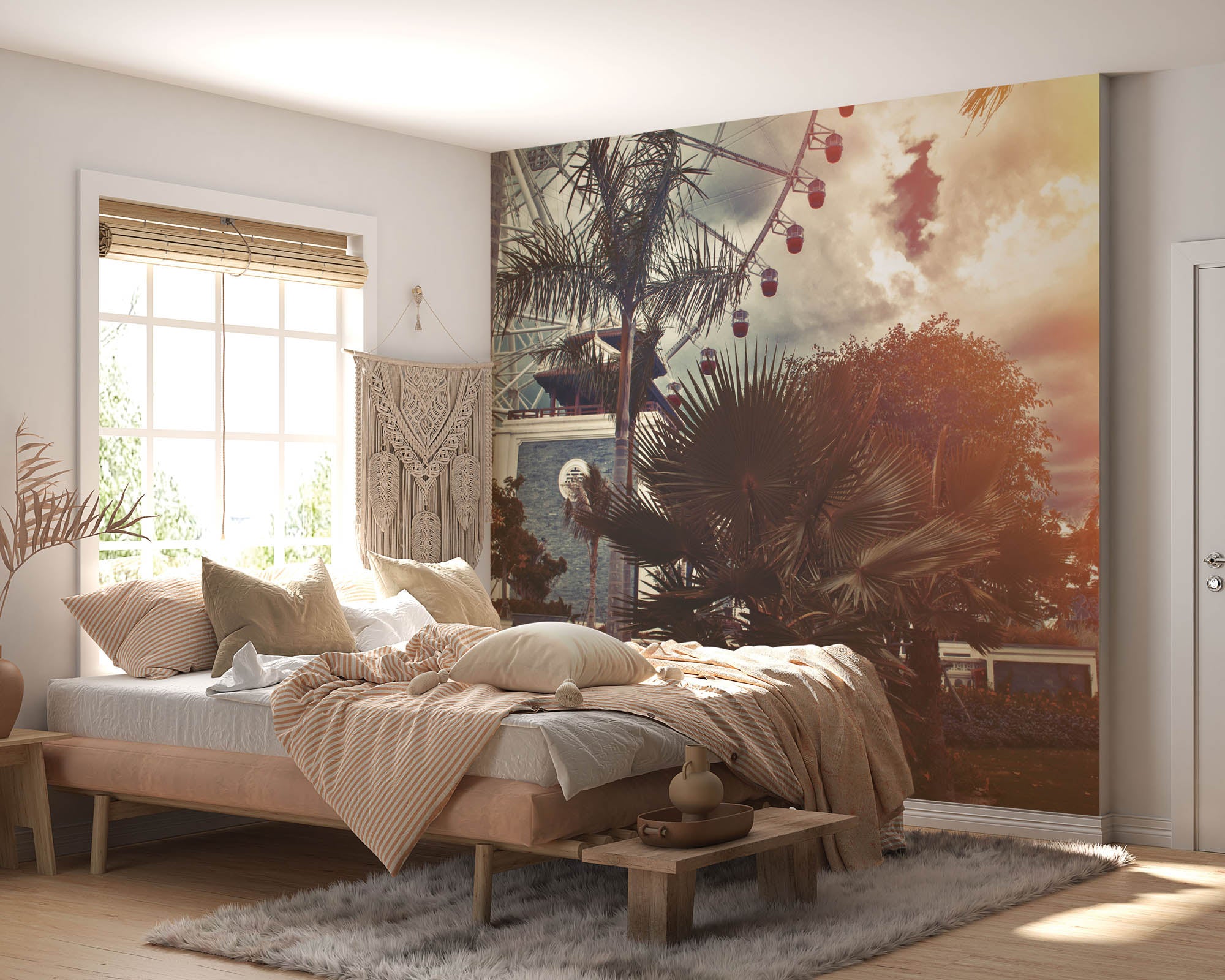 Reuzenrad in Vietnam - LW00423 Fotobehang