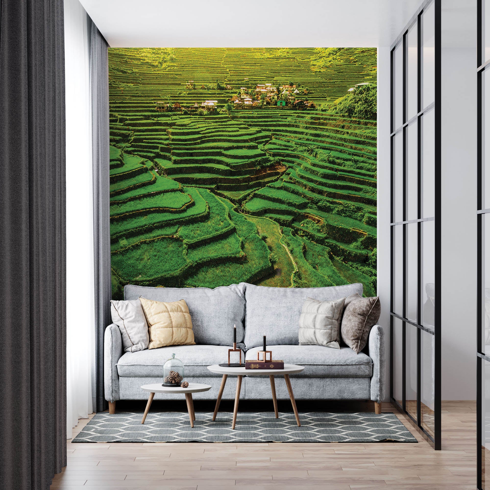 Rijstvelden Filipijnen  - LW00083 Fotobehang