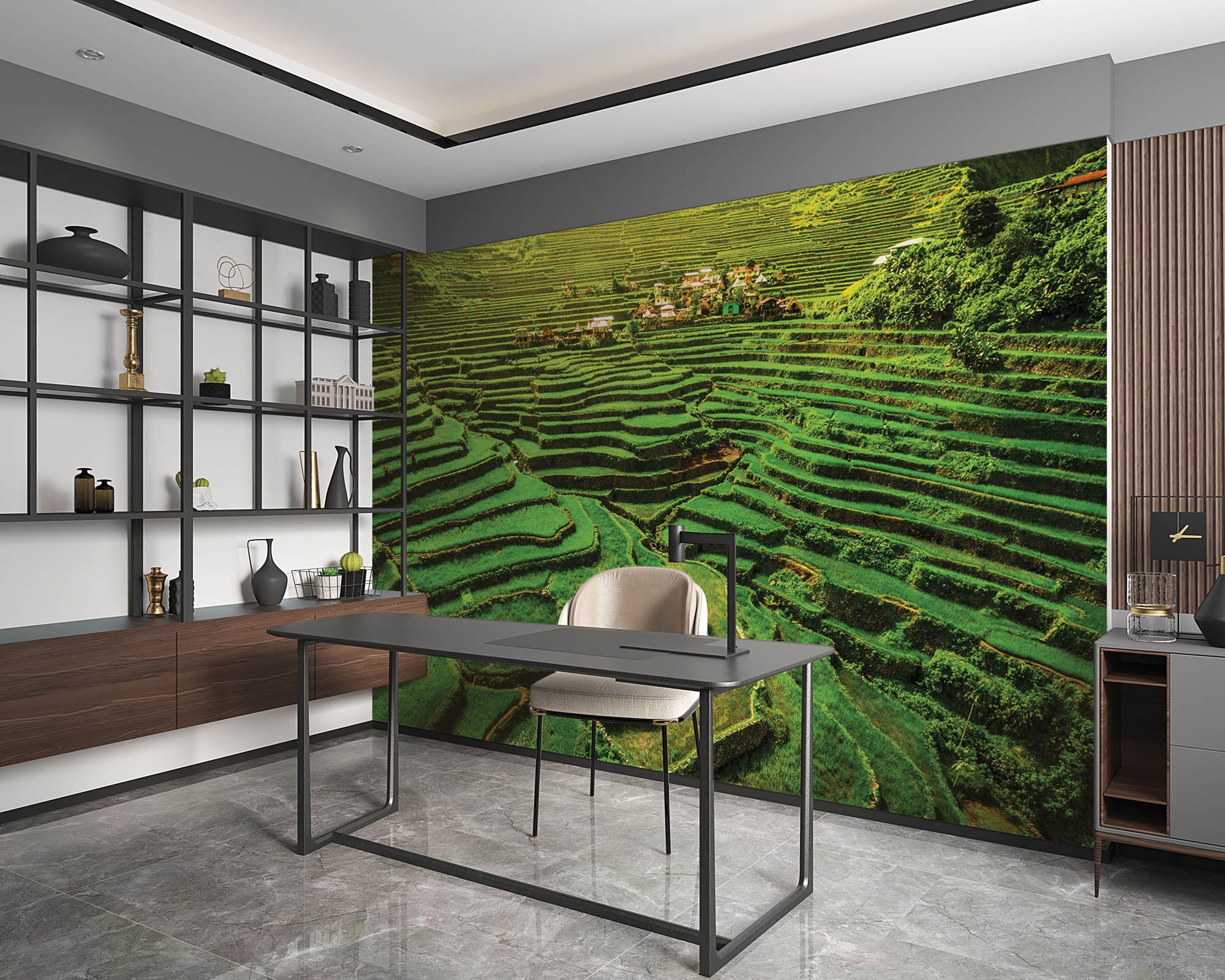 Rijstvelden Filipijnen  - LW00083 Fotobehang