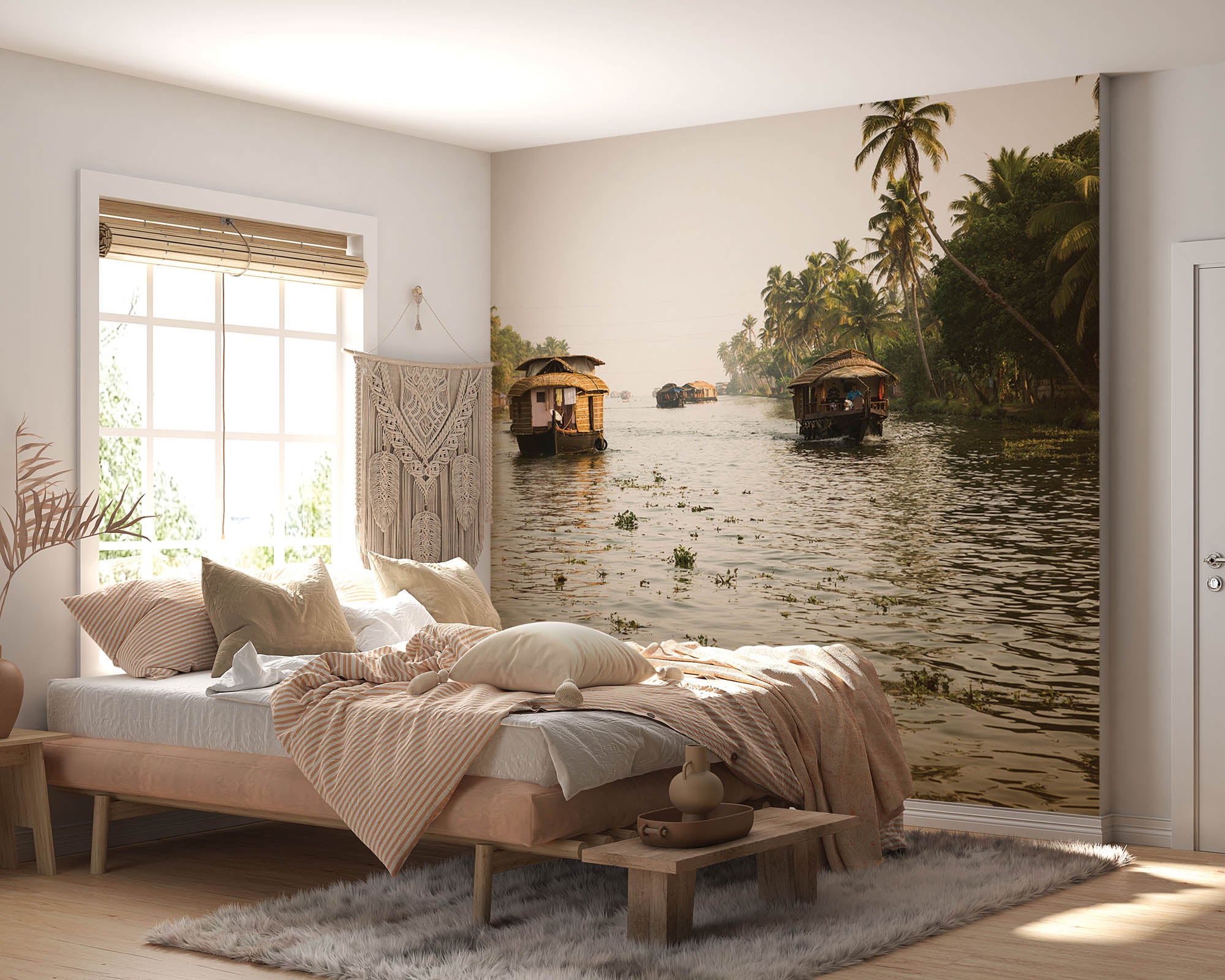 Rivier India - LW00057 - Behang.nl