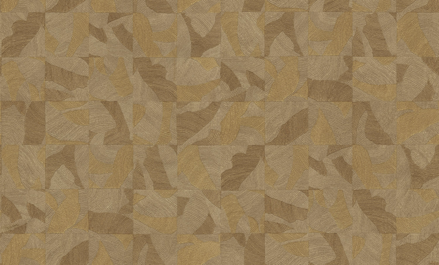 Roberto Cavalli 9 - Blok Goud - 21069 Behang
