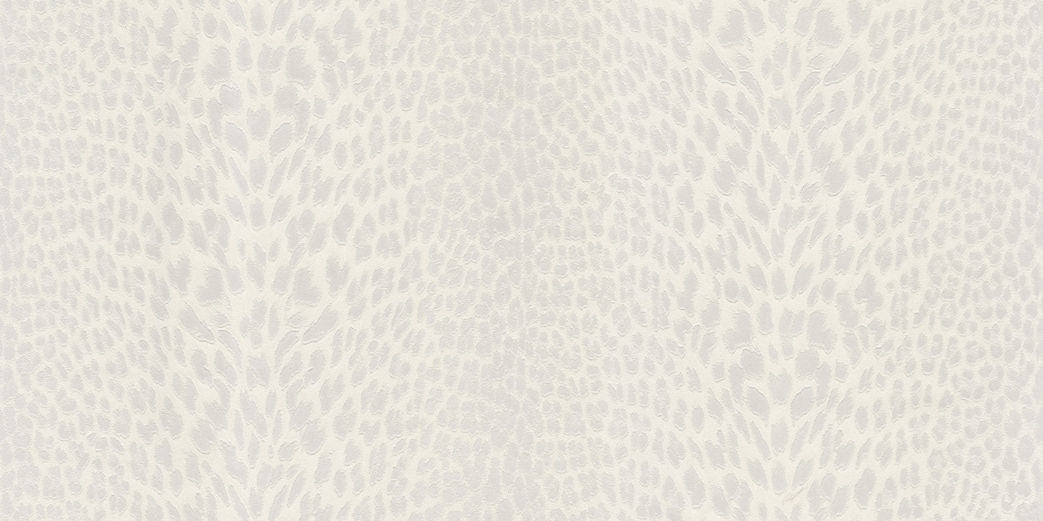 Roberto Cavalli 9 - Panter Wit - 21042 Behang