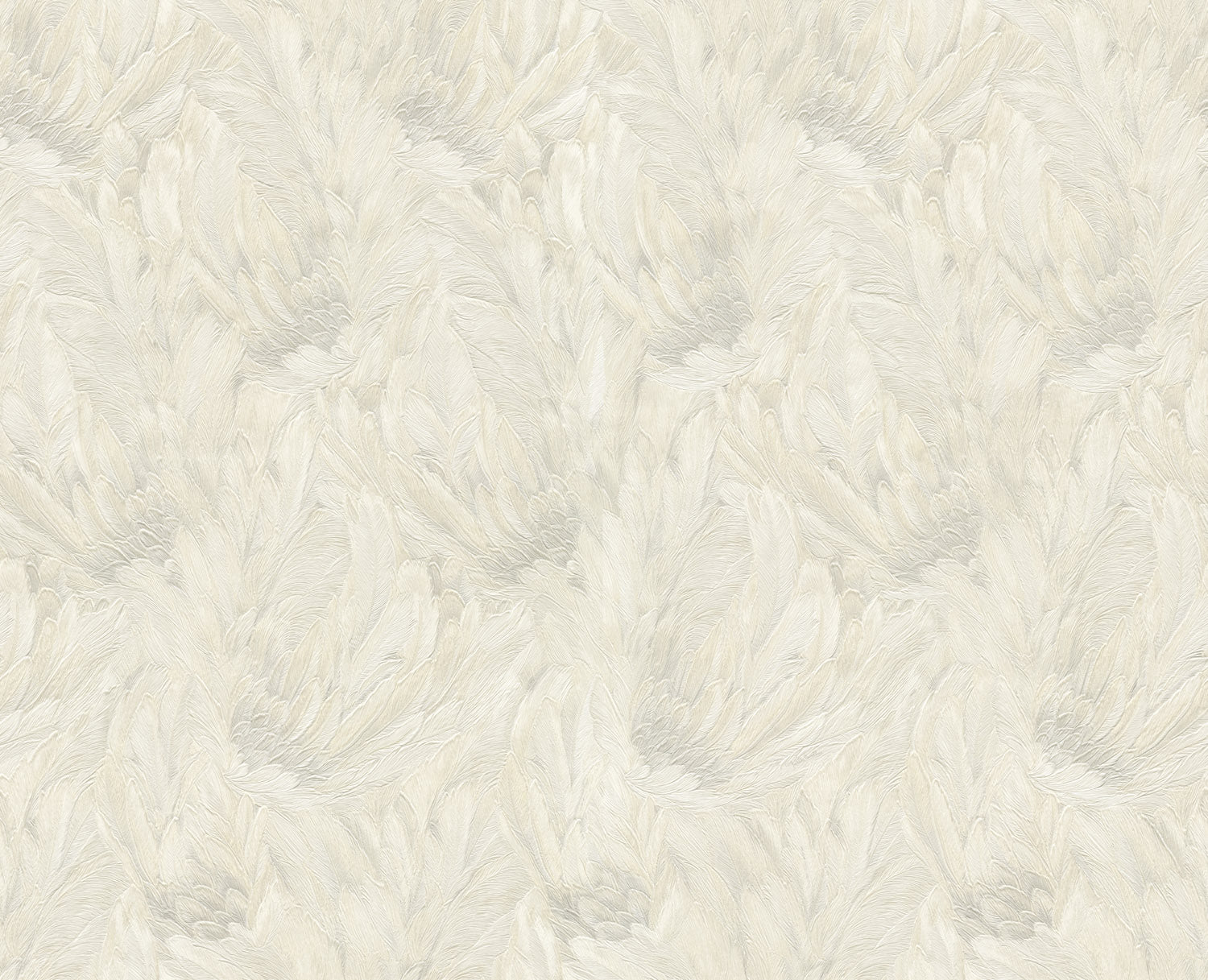 Roberto Cavalli 9 - Veer Wit - 21003 Behang