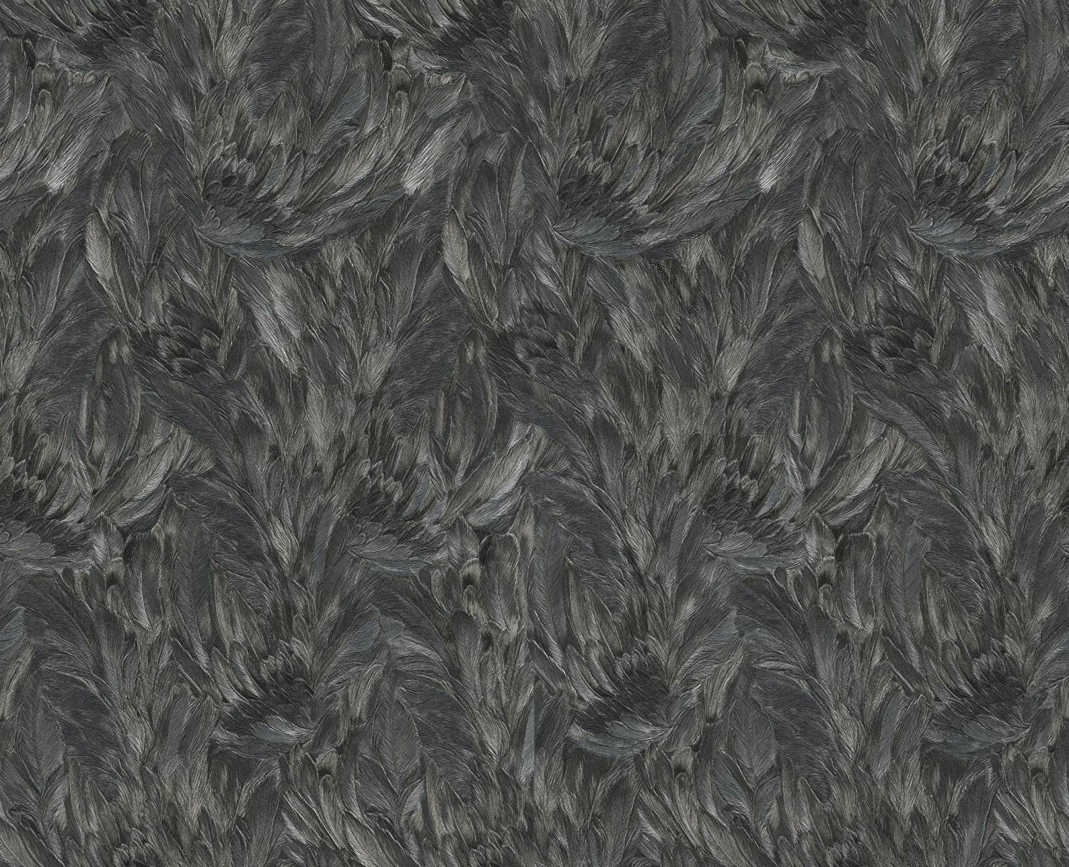 Roberto Cavalli 9 - Veer Zwart - 21001 Behang