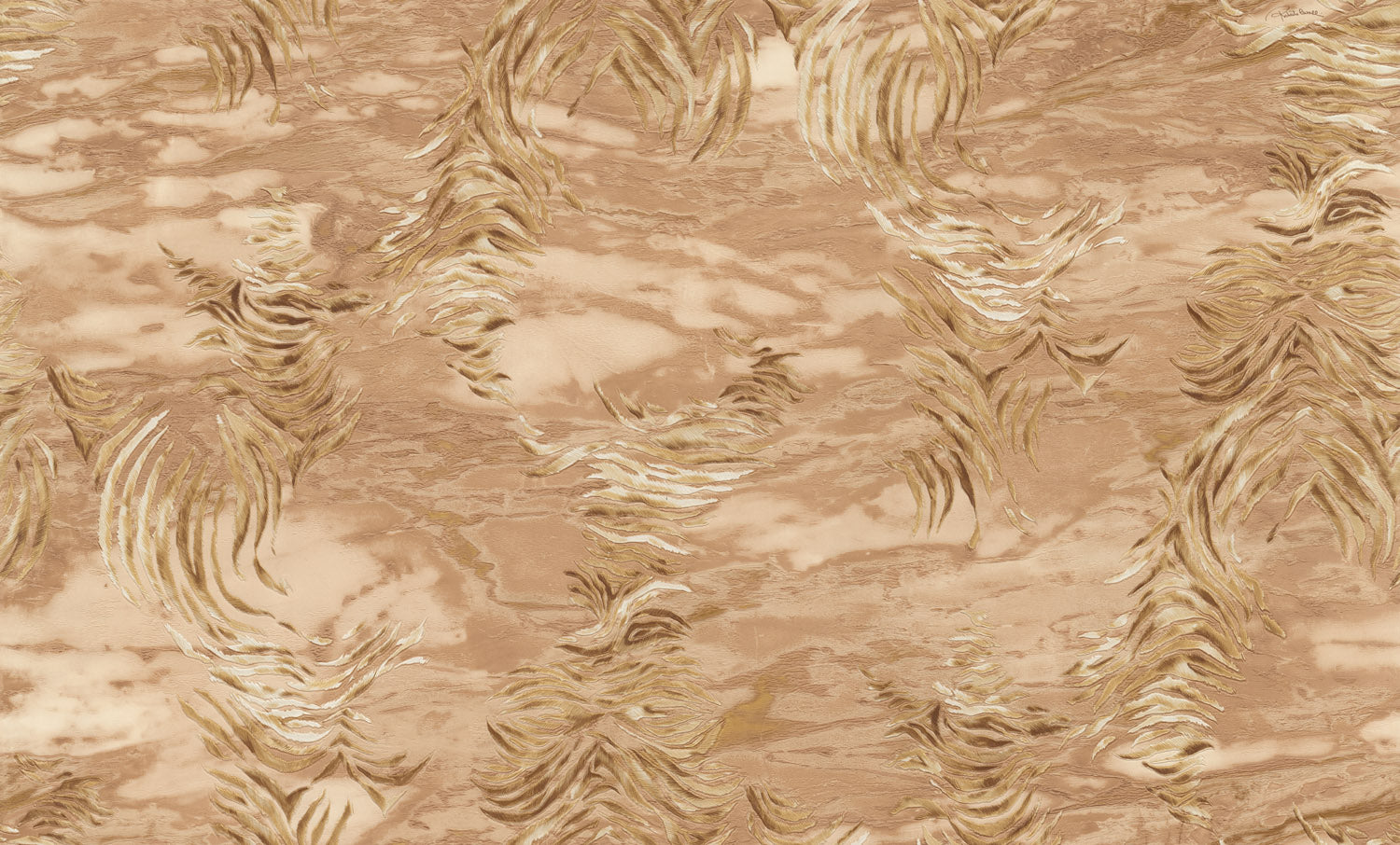 Roberto Cavalli 9 - Zebra L.Bruin - 21019 Behang