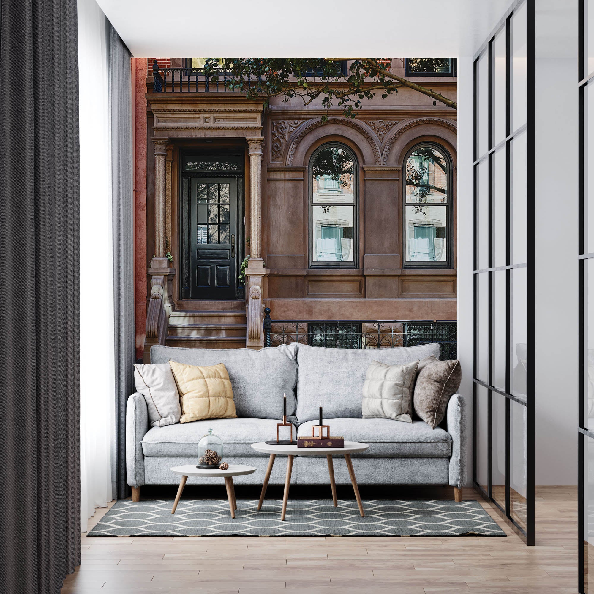 Sierlijk gebouw  - LW00367 Fotobehang