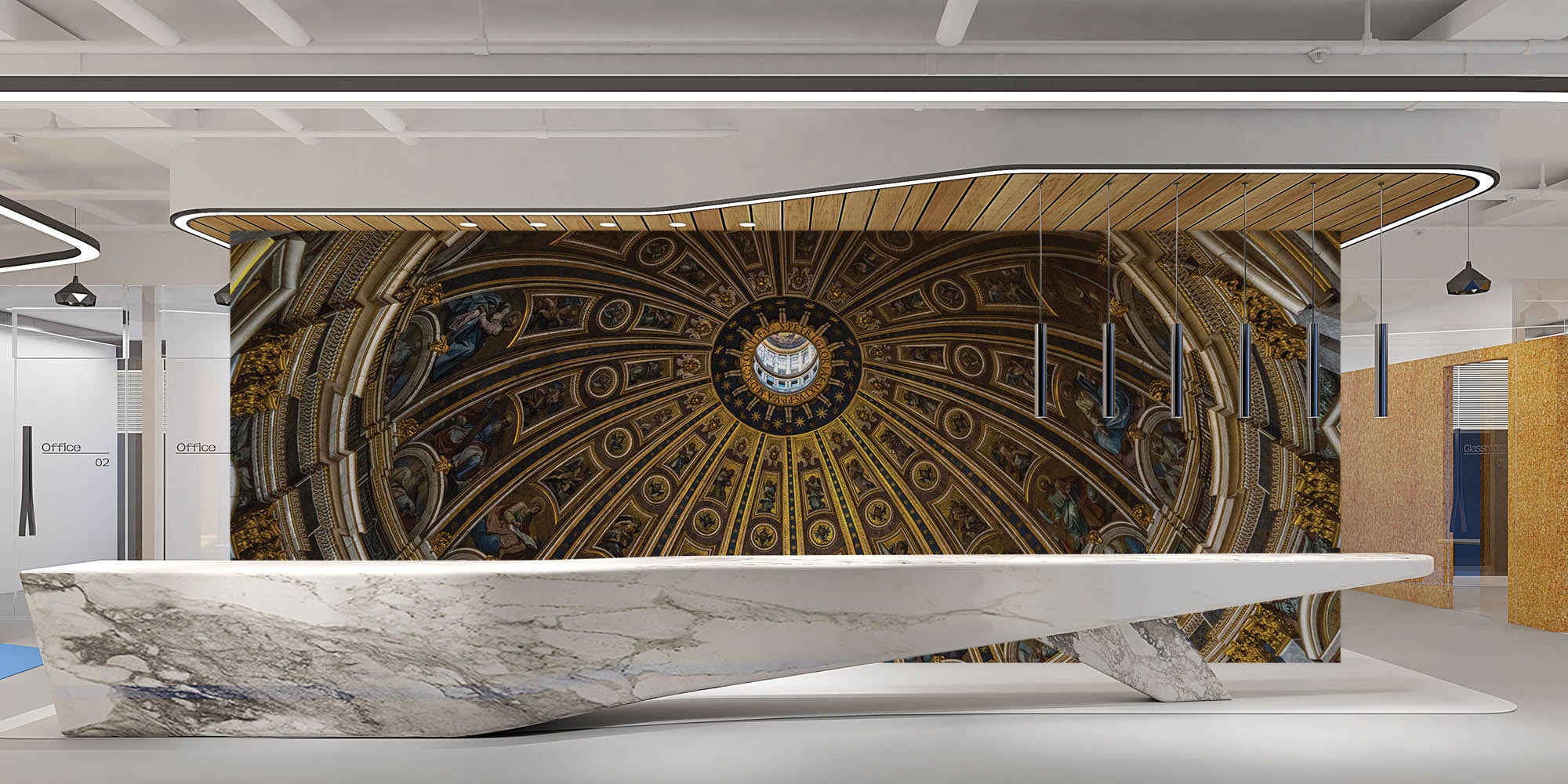 Sint-Pietersbaseliek - LW00026 Fotobehang