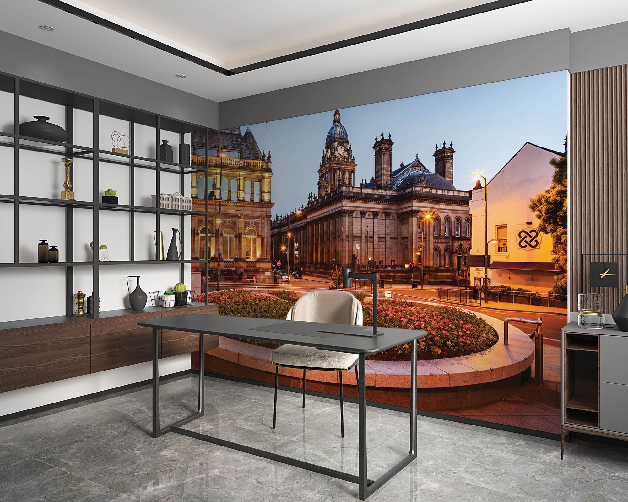 Stadhuis van Leeds - LW00352 Fotobehang