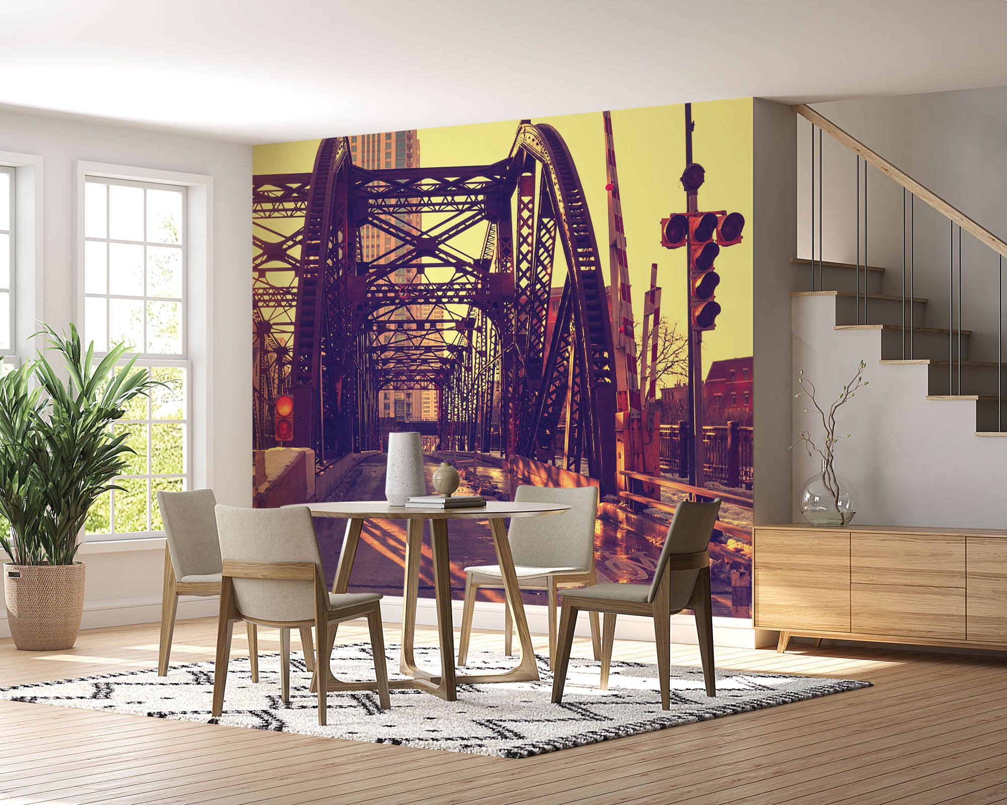 Stadsbrug - LW00356 Fotobehang