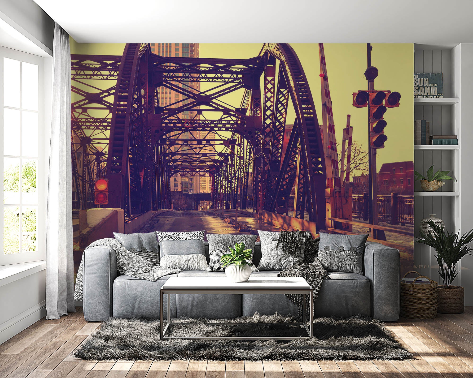 Stadsbrug - LW00356 Fotobehang