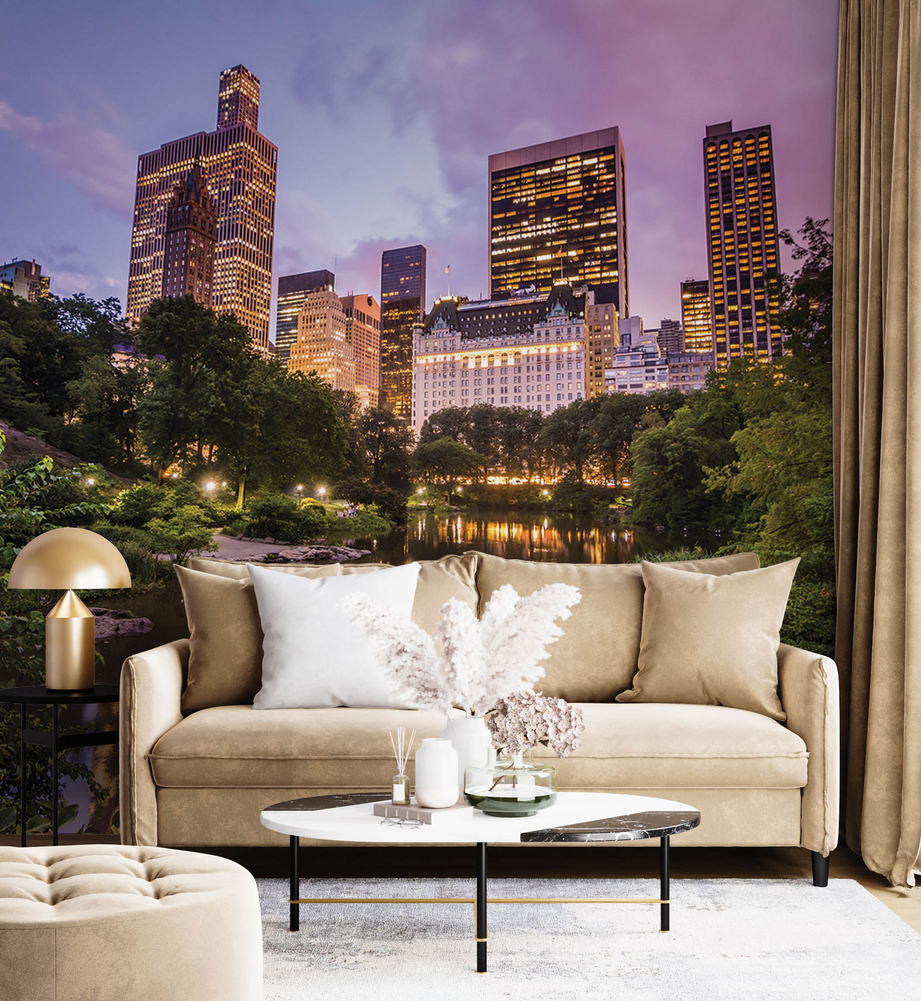 Stadspark Central Park - LW00327 Fotobehang