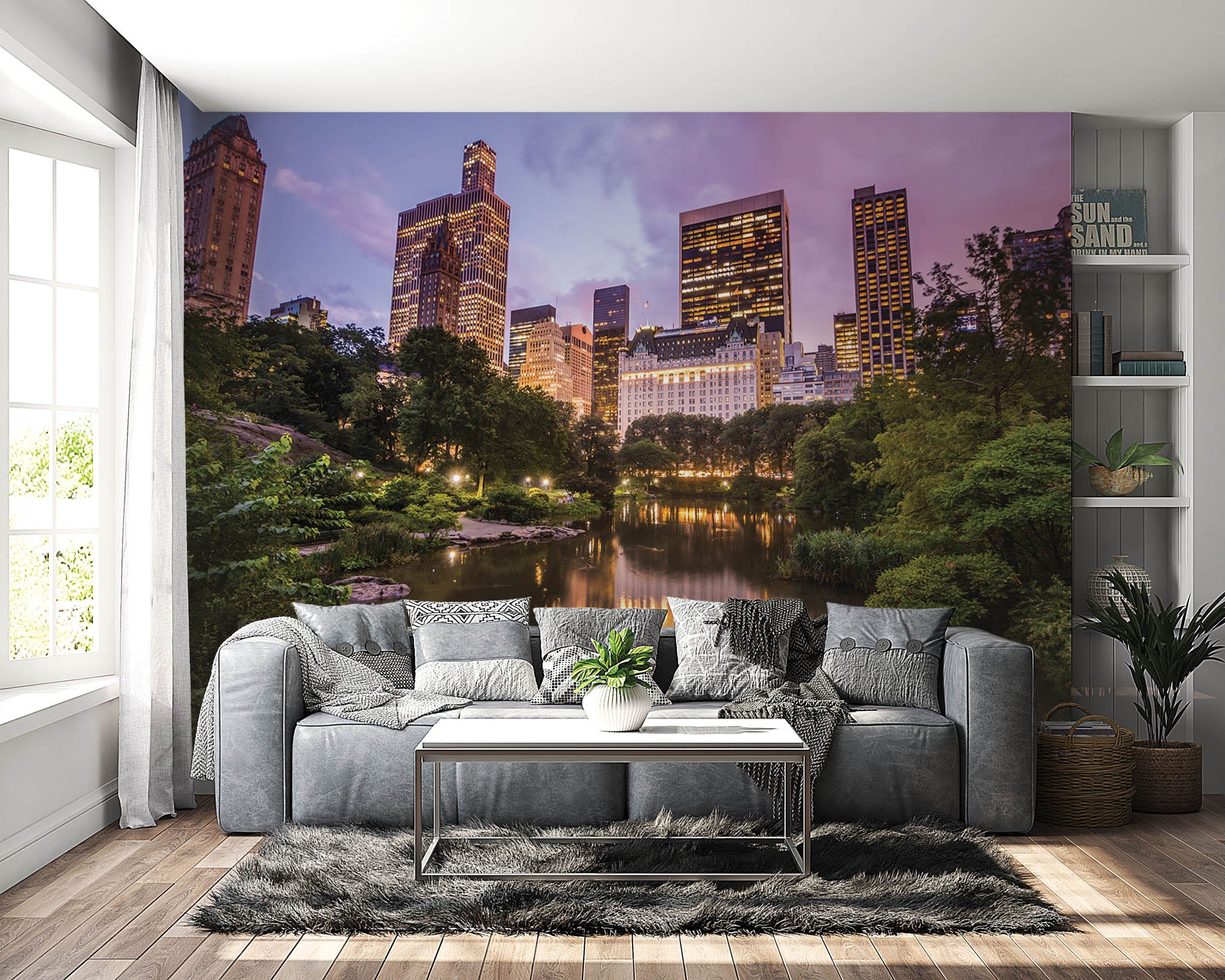 Stadspark Central Park - LW00327 Fotobehang