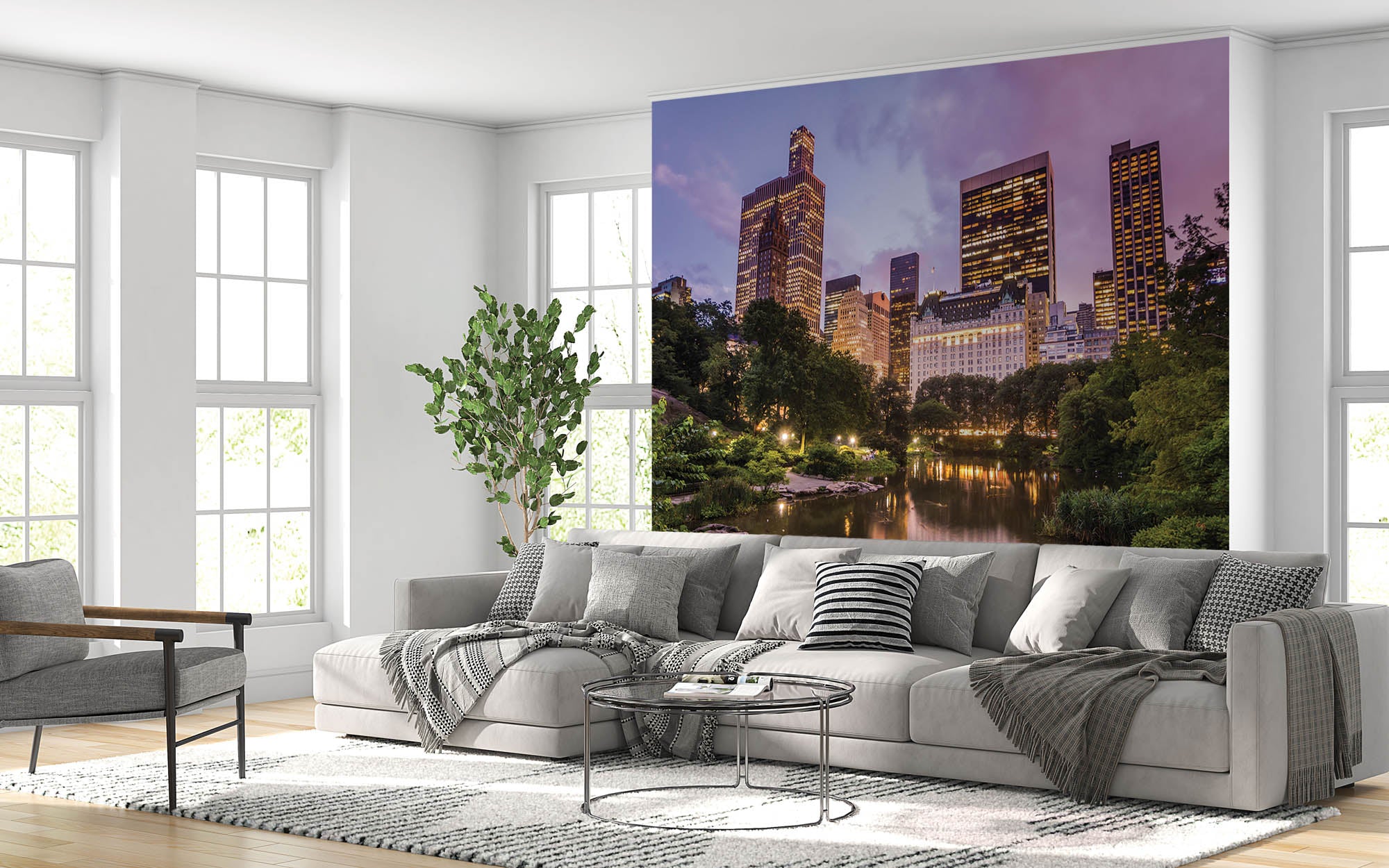 Stadspark Central Park - LW00327 Fotobehang