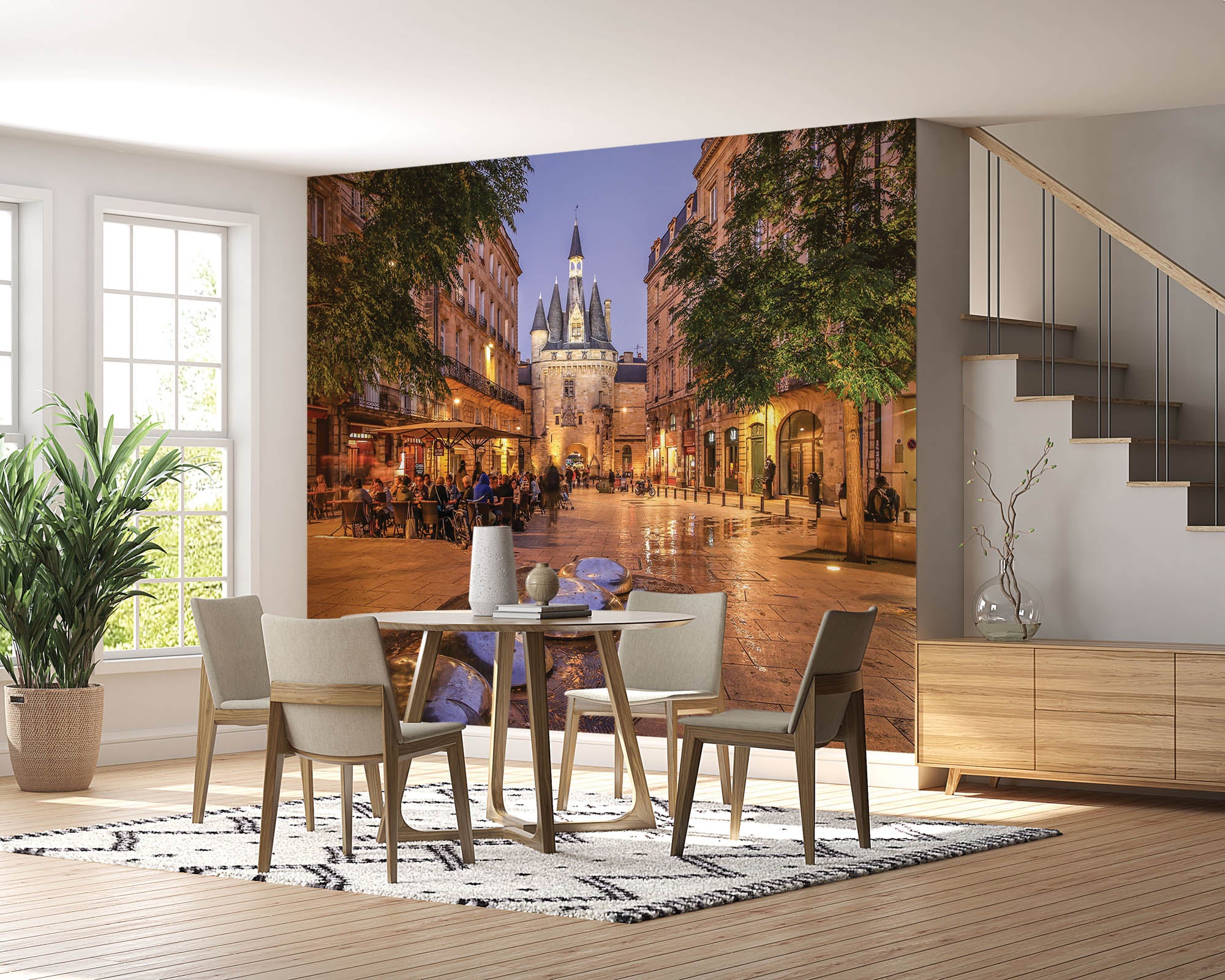 Stadspoort Porte Cailhau - LW00387 Fotobehang