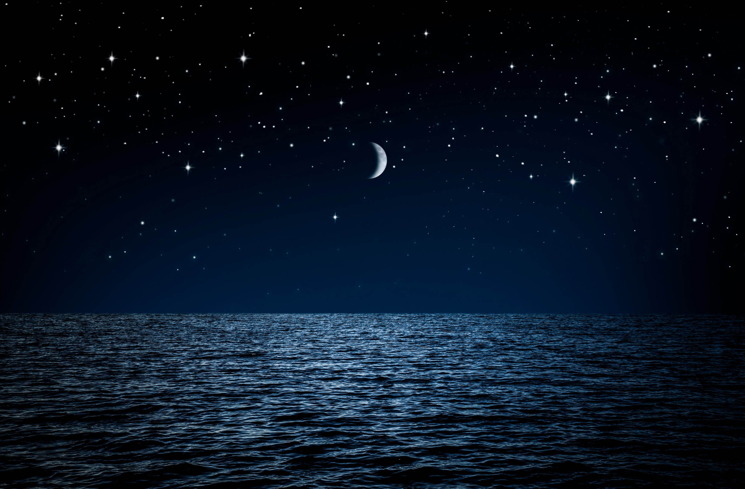 Sterrenrijke Nachtlucht - LW00889 Fotobehang