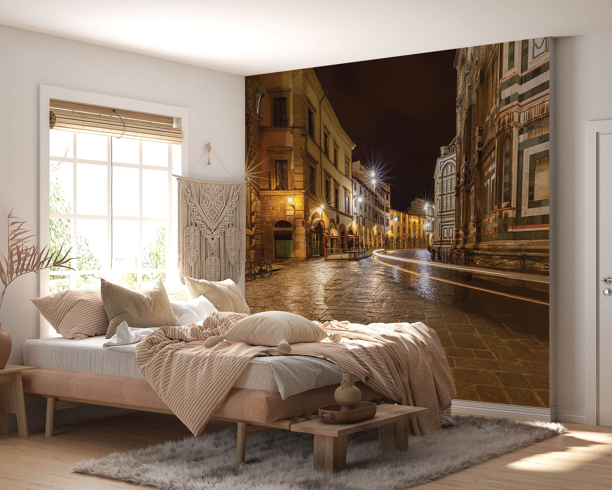 Straat in  Florence - LW00384 Fotobehang