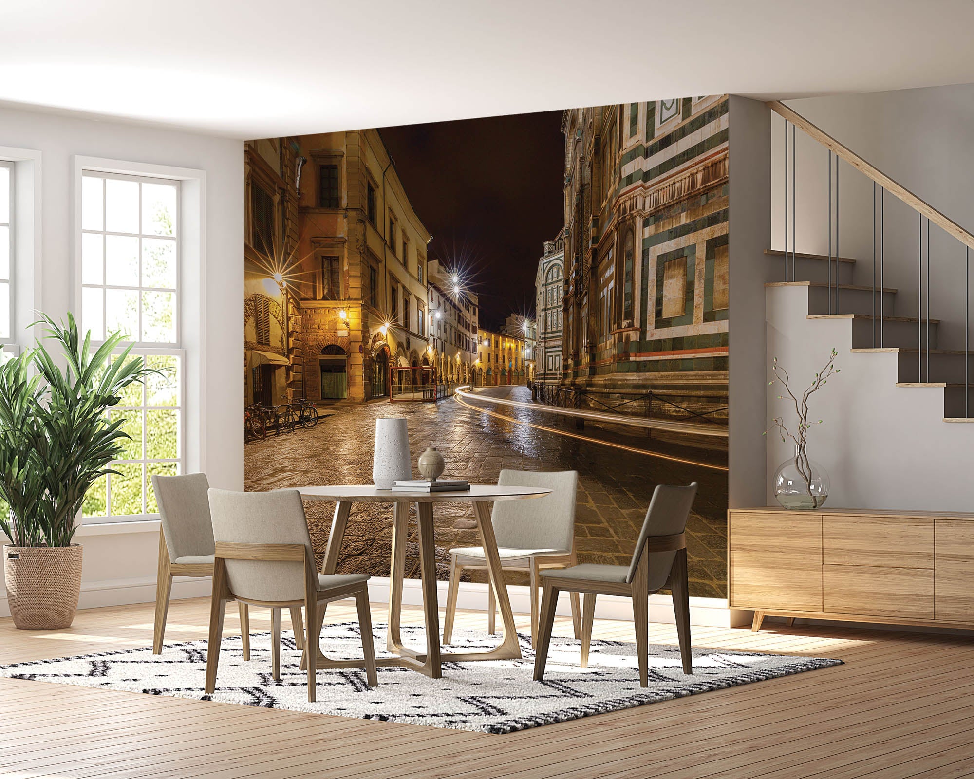 Straat in  Florence - LW00384 Fotobehang