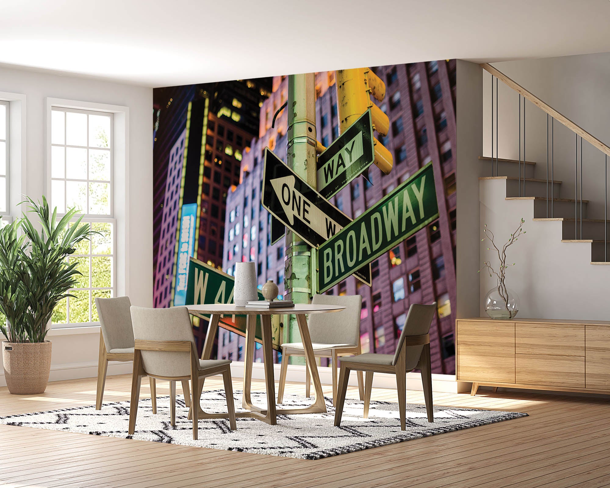 Straatnaamborden  New York City - LW00339 Fotobehang