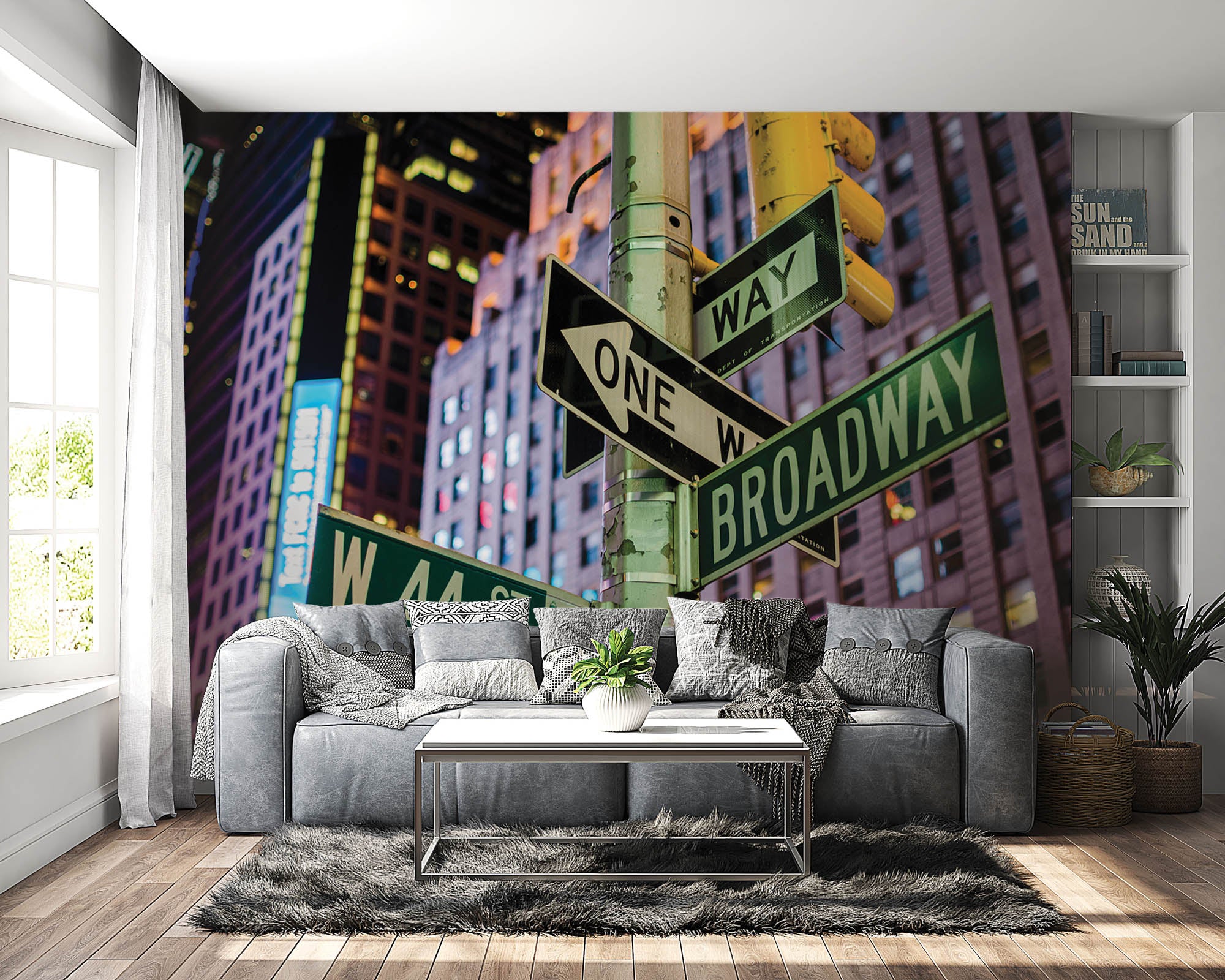 Straatnaamborden  New York City - LW00339 Fotobehang