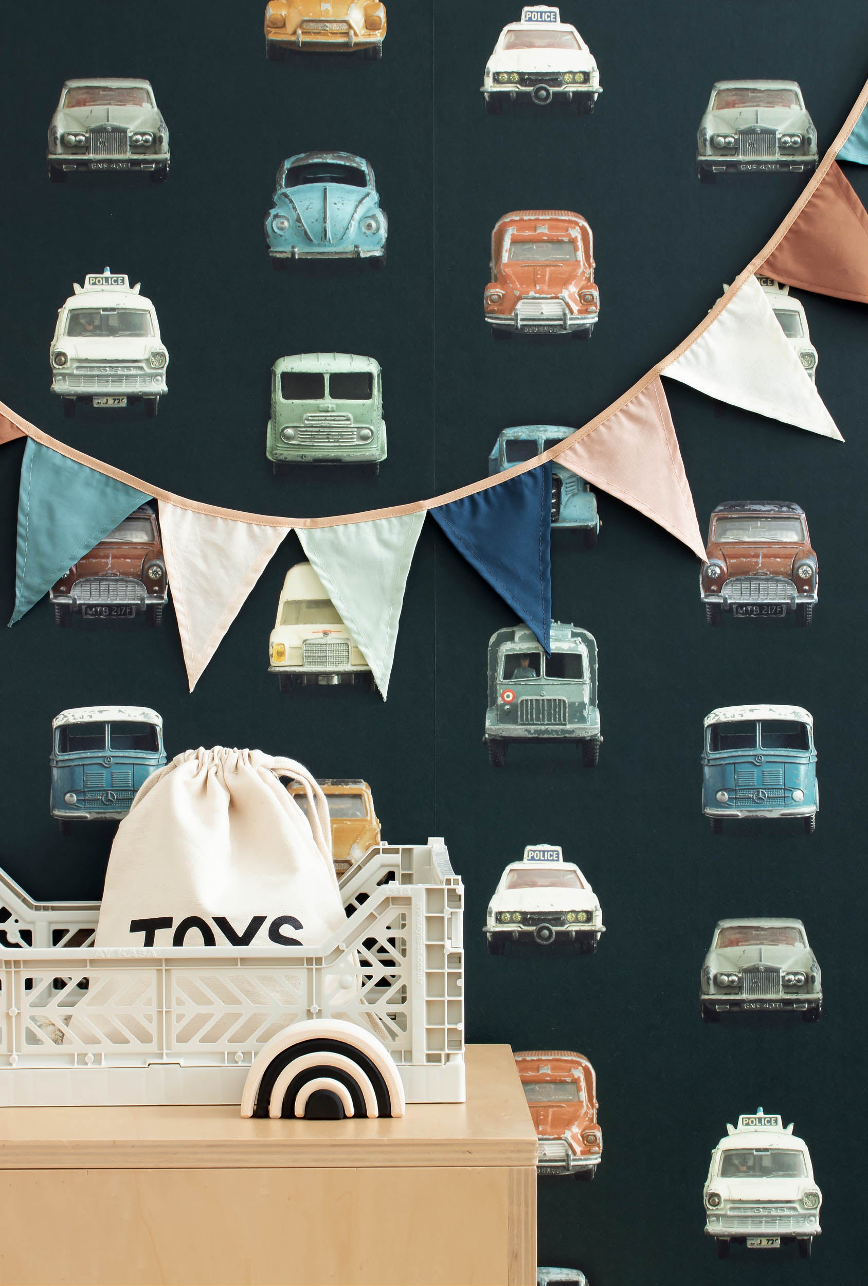 Studio Ditte Auto Donker Behang