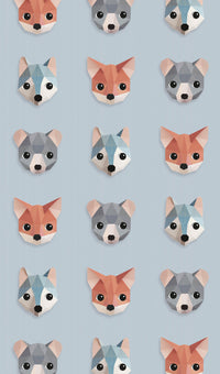 Studio Ditte Bosdieren Ijsblauw