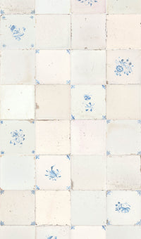 Studio Ditte Botanisch Tegeltjes Pastelblauw