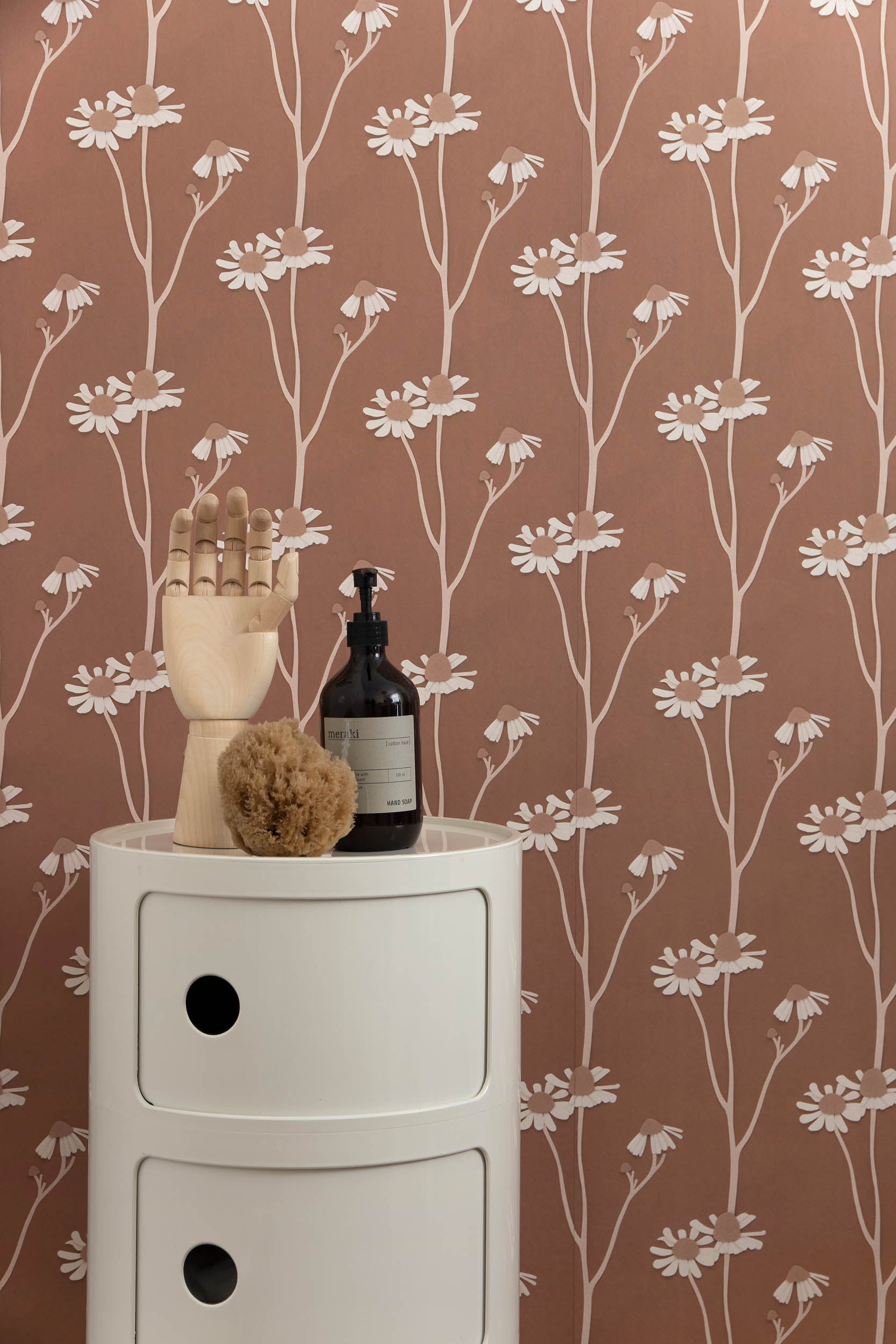 Studio Ditte Kamille Bruin Behang