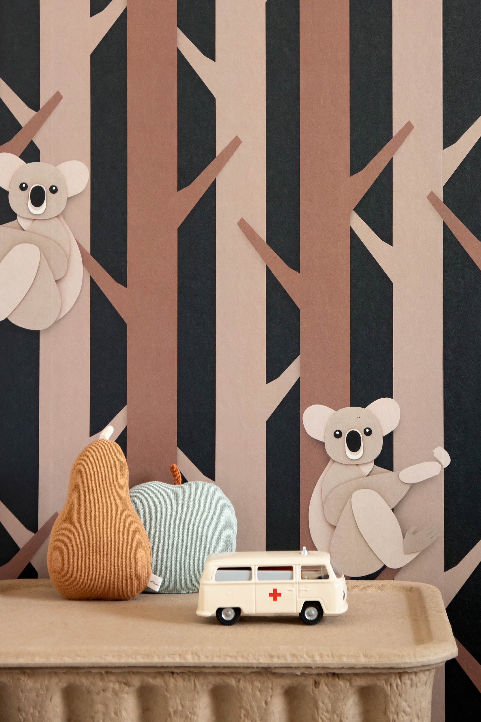 Studio Ditte Koala Choco Behang