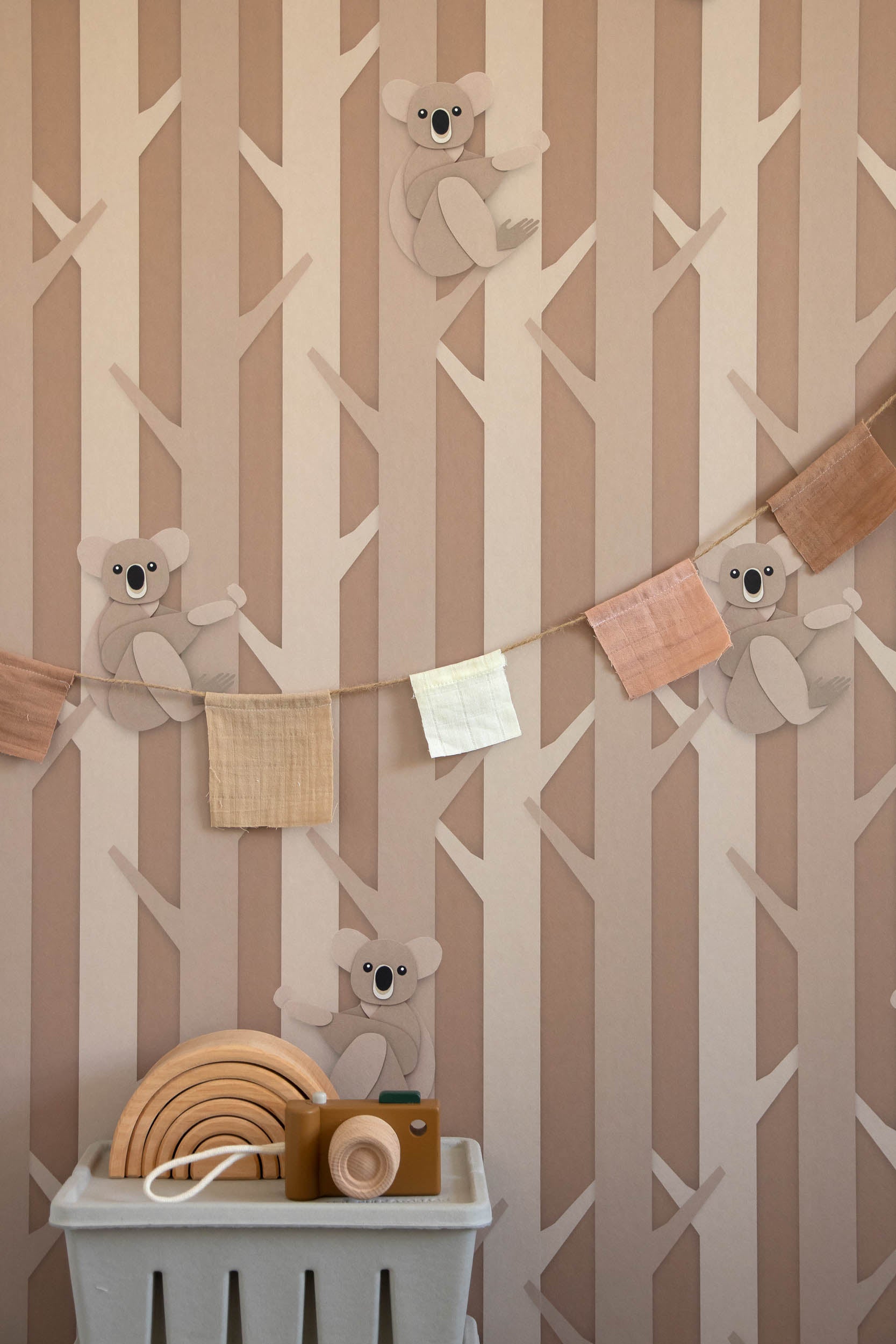 Studio Ditte Koala Nougat Behang