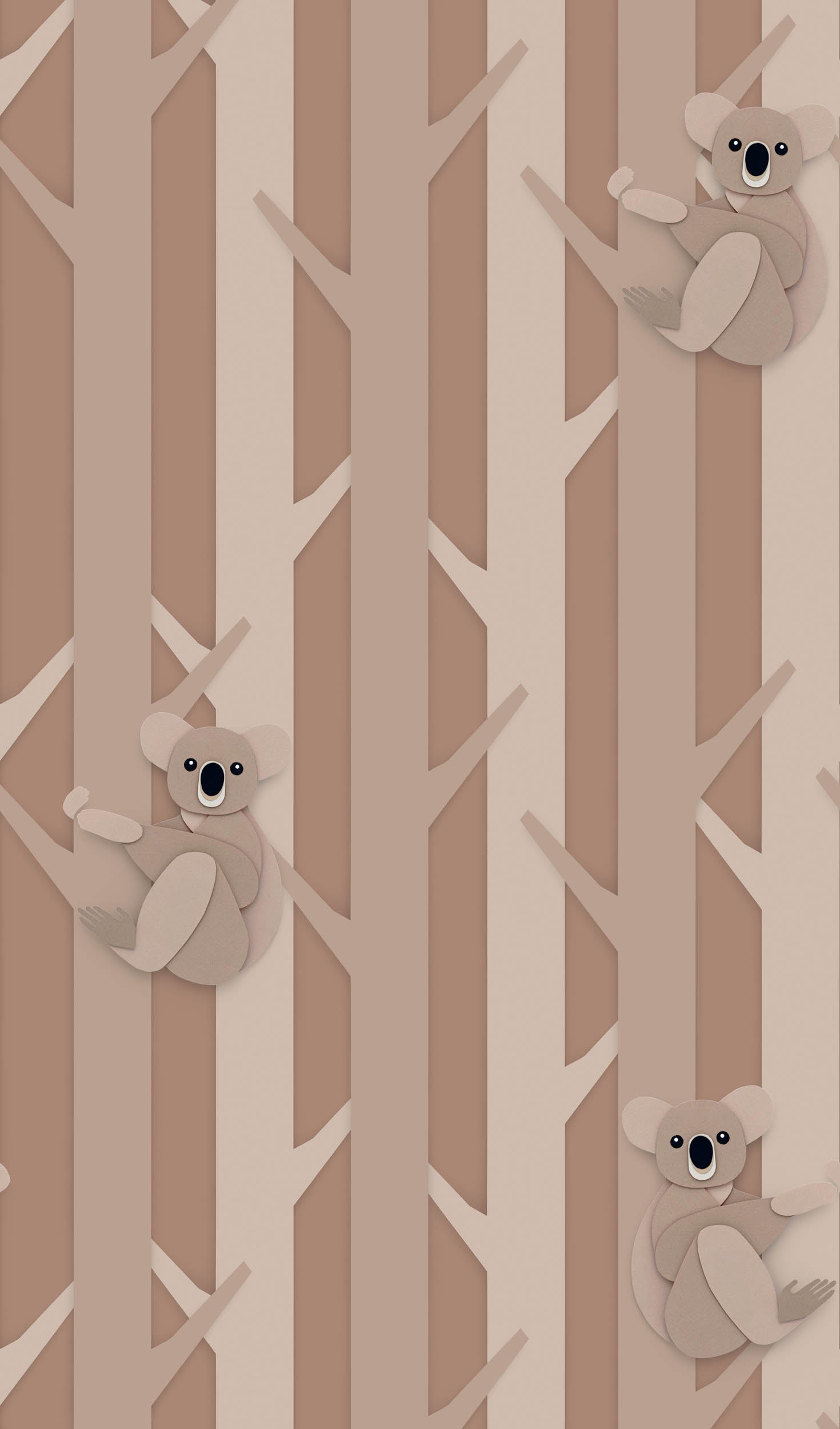 Studio Ditte Koala Nougat Behang