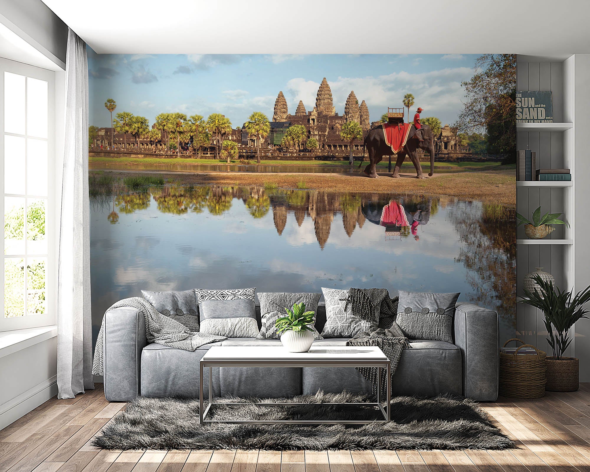 Tempel Cambodja  - LW00053 Fotobehang