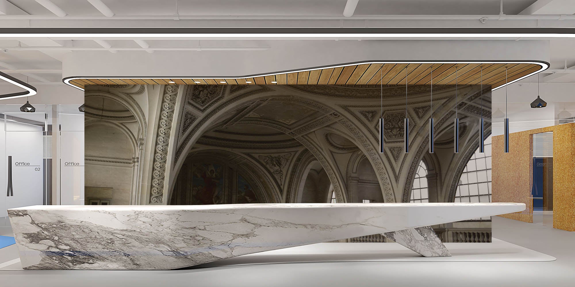 Tempel in Parijs - LW00003 Fotobehang