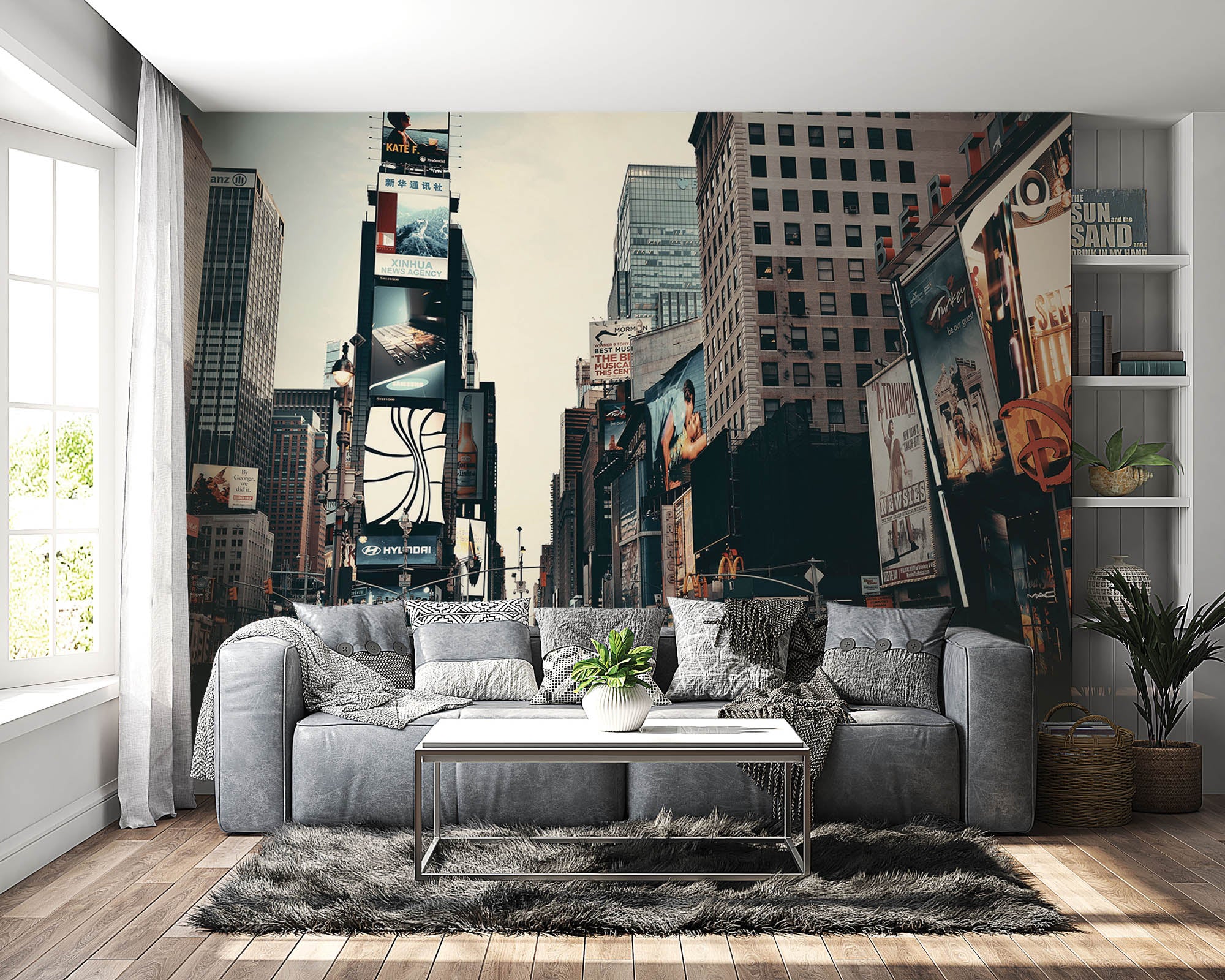 Time Square - LW00324 Fotobehang