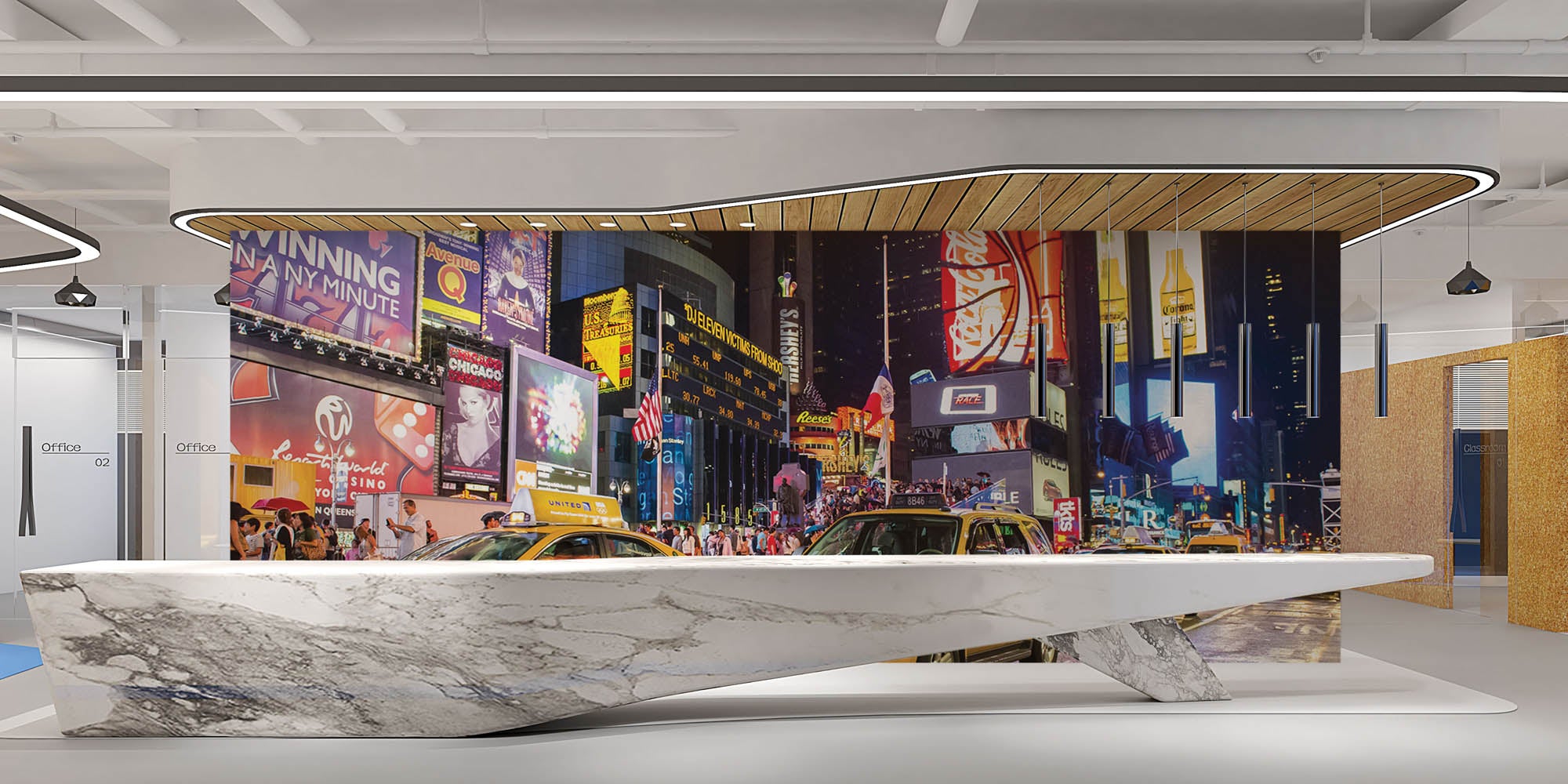 Times Square - LW00298 Fotobehang