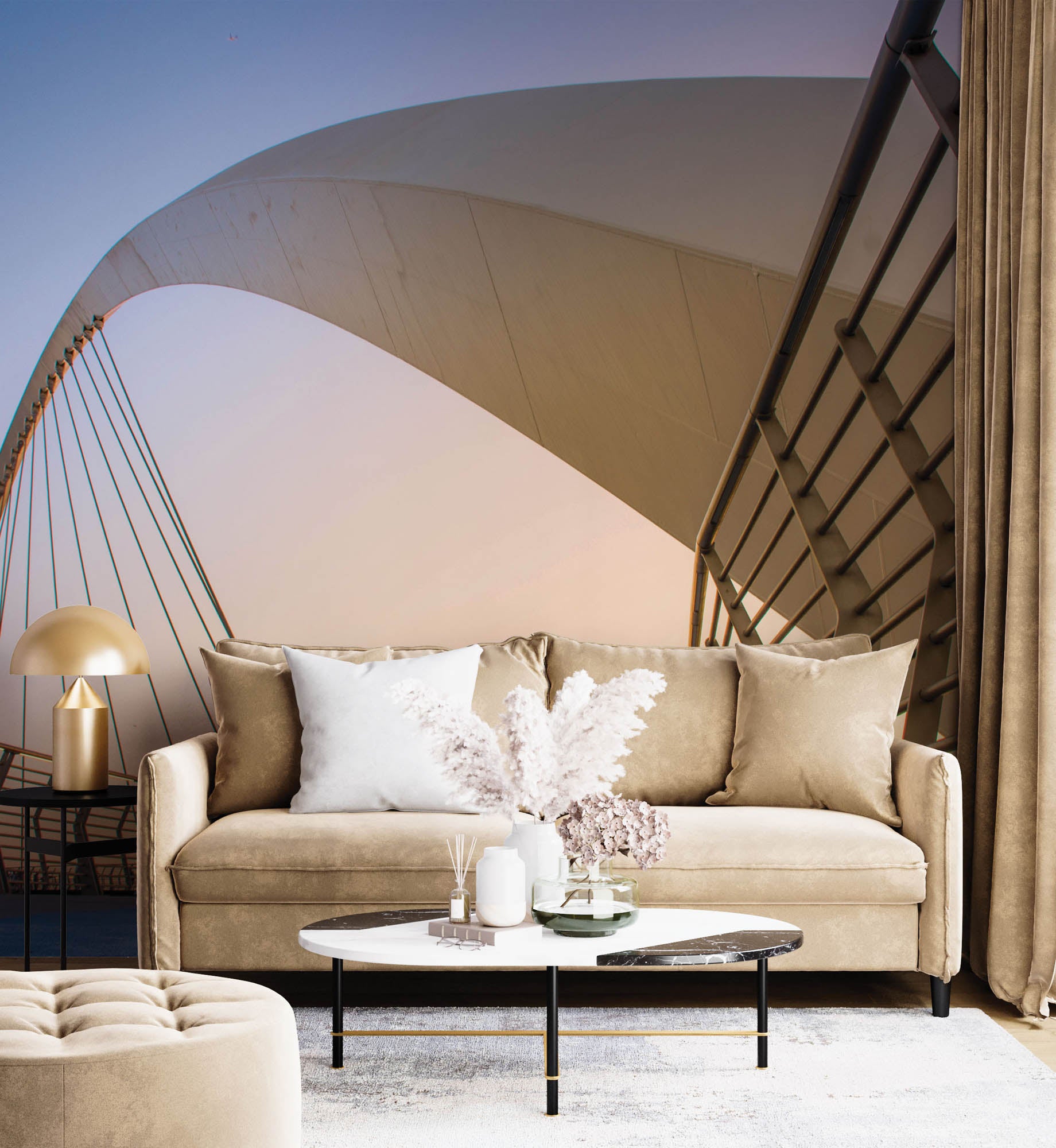 Tolerance bridge Dubai - LW00046 Fotobehang