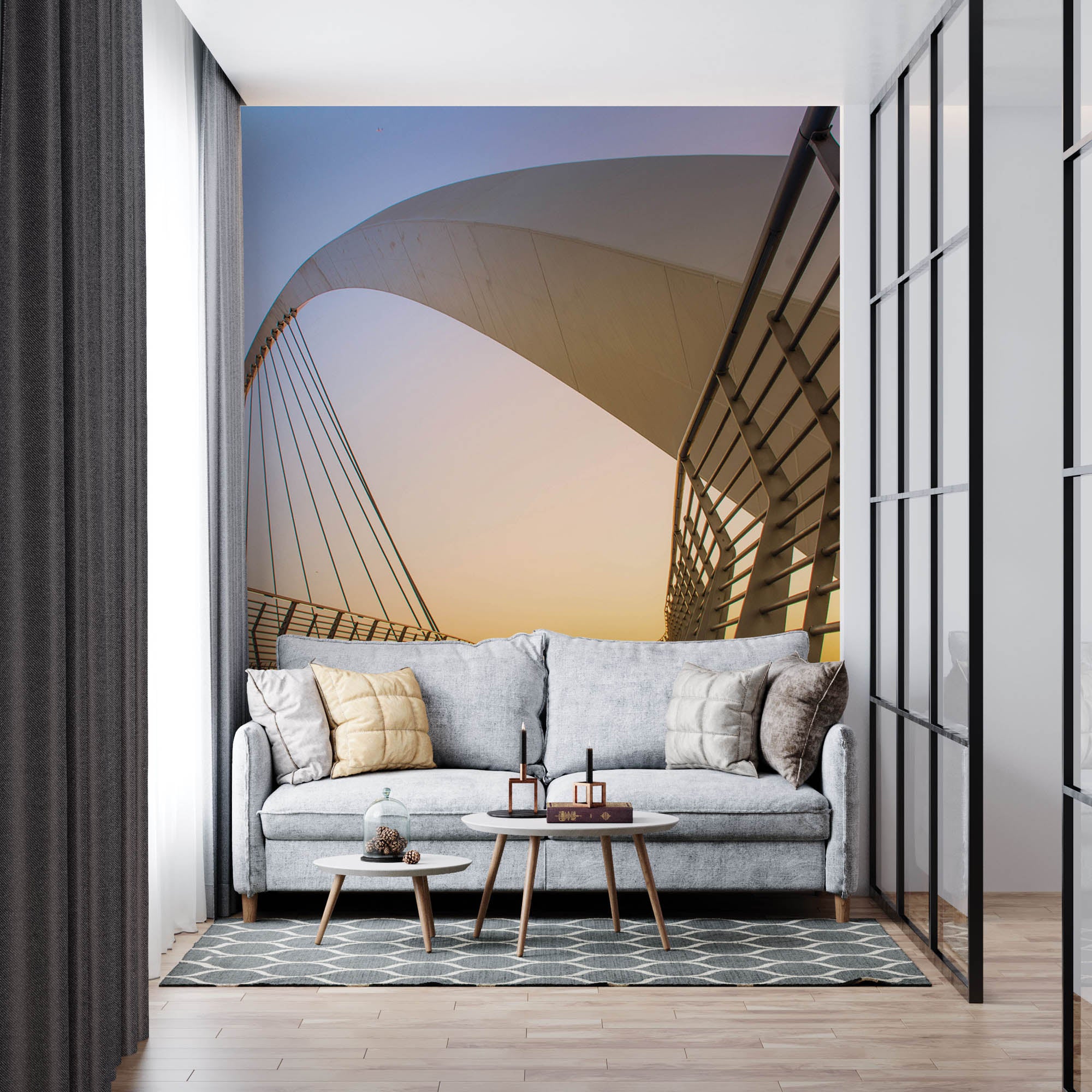 Tolerance bridge Dubai - LW00046 Fotobehang