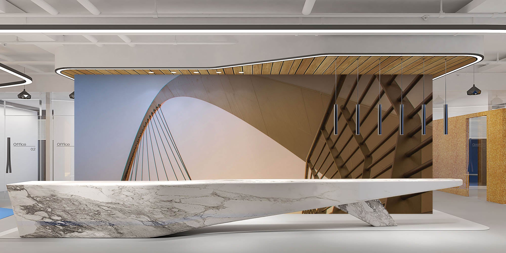 Tolerance bridge Dubai - LW00046 Fotobehang