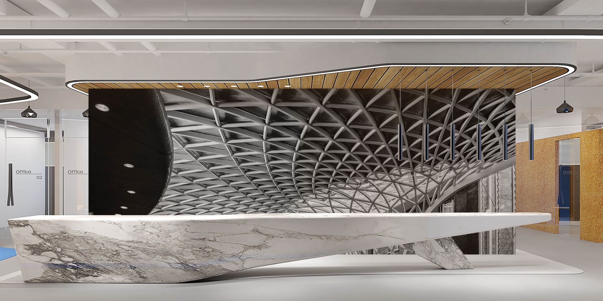 Treinstation Londen - LW00025 Fotobehang