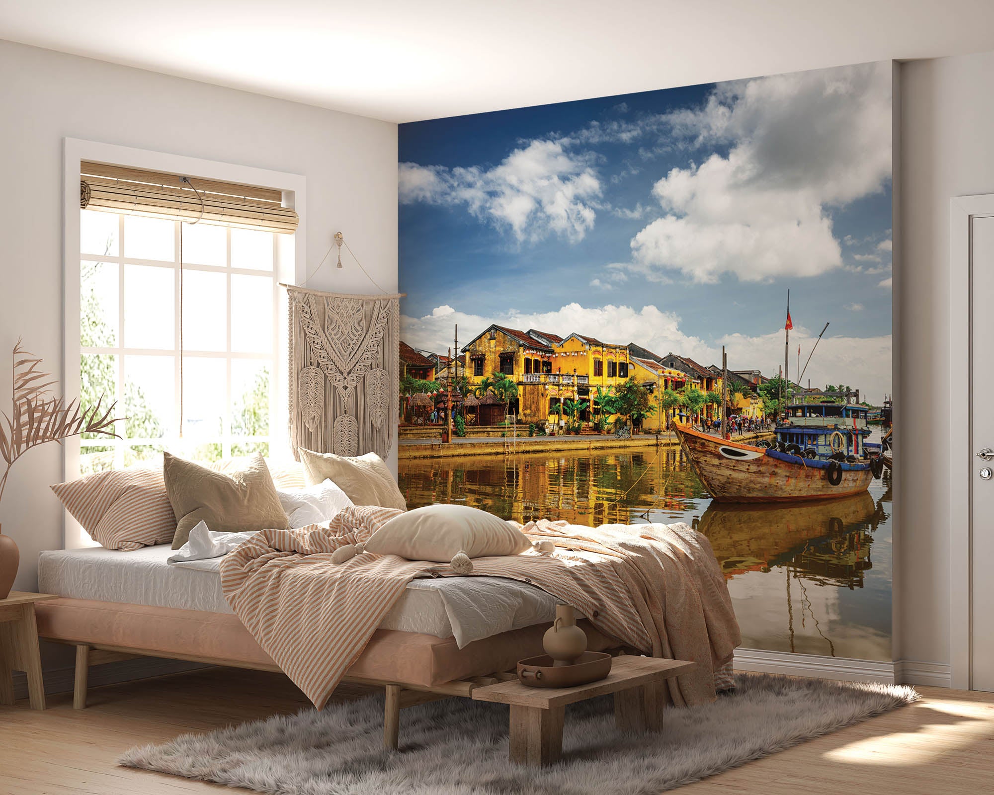 Vietnamese boten - LW00062 Fotobehang