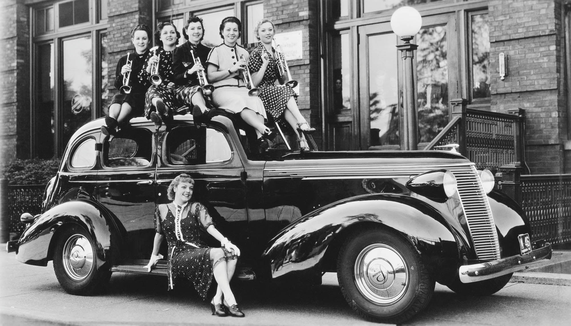 Vintage auto - LW00400 Fotobehang