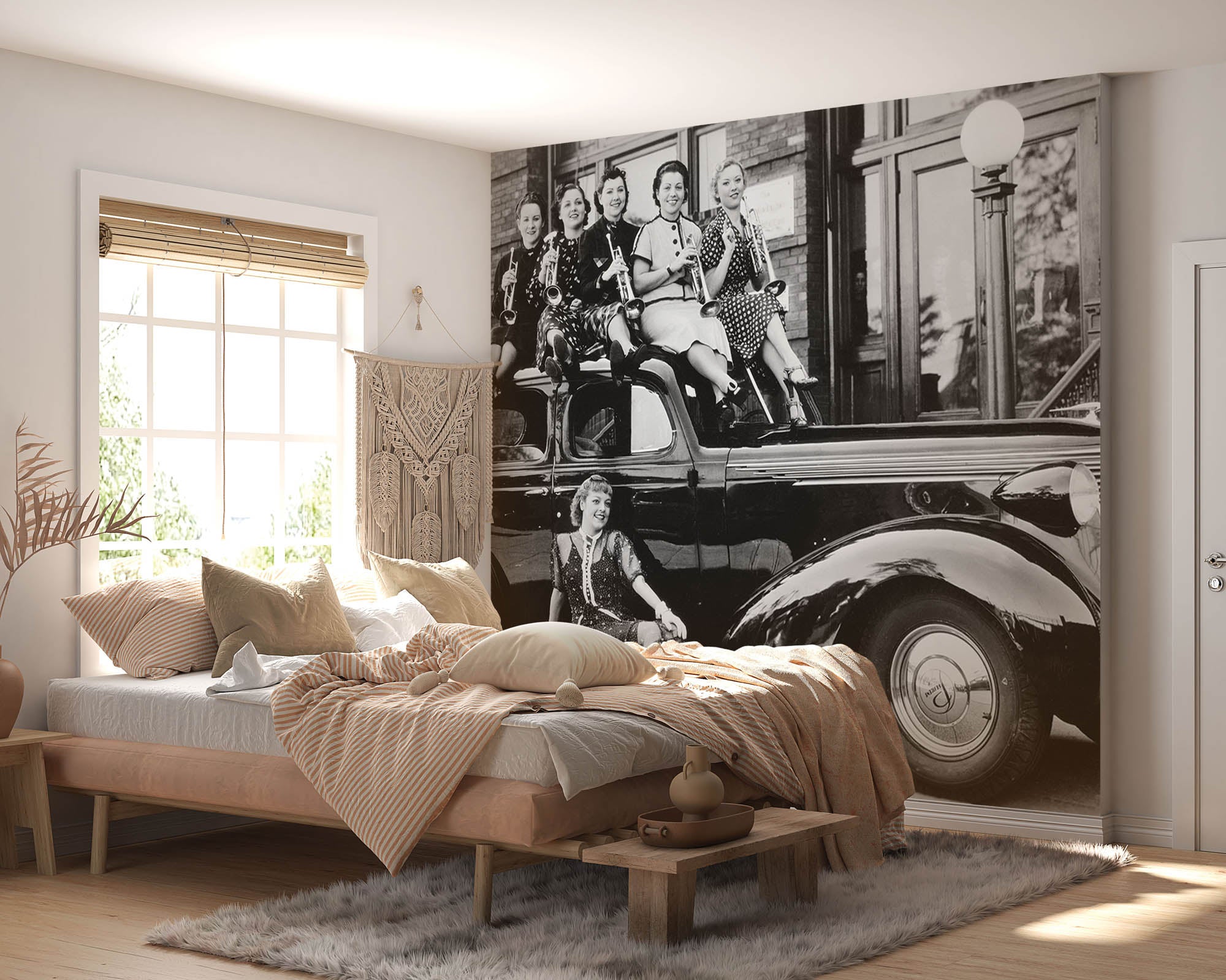 Vintage auto - LW00400 Fotobehang