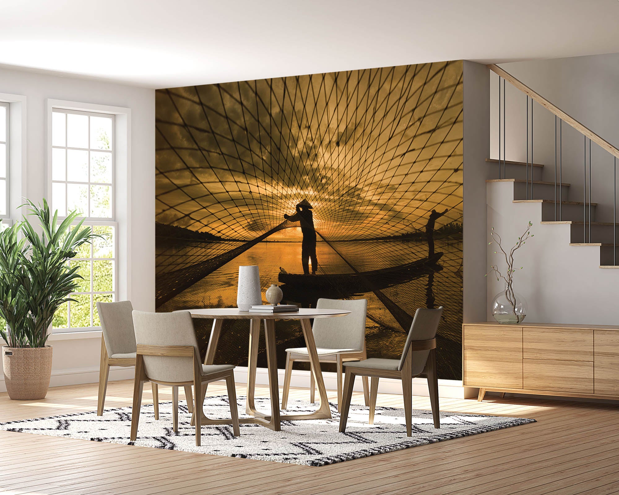 Visser Thailand- LW00072 Fotobehang