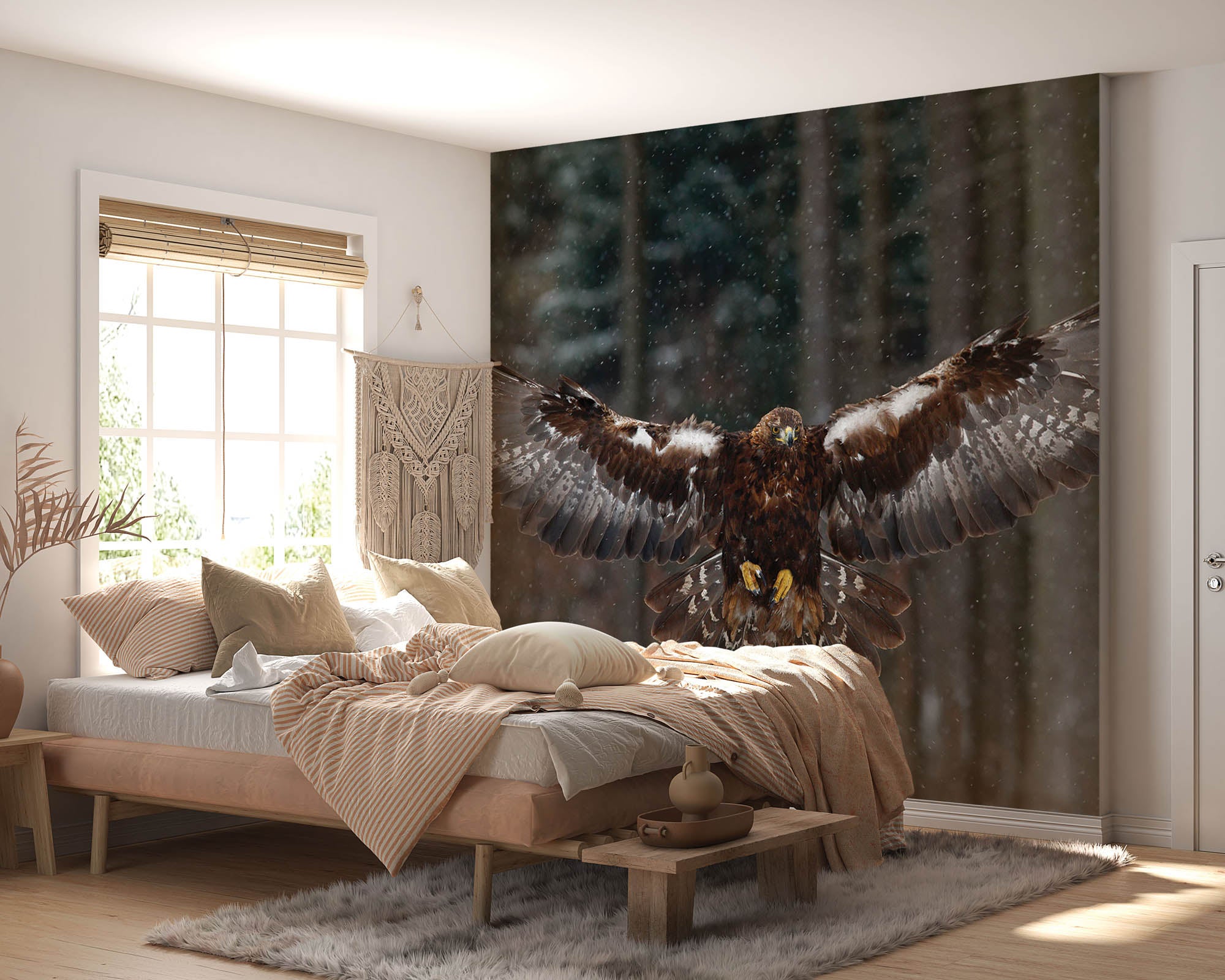 Vliegende arend - LW00164 Fotobehang